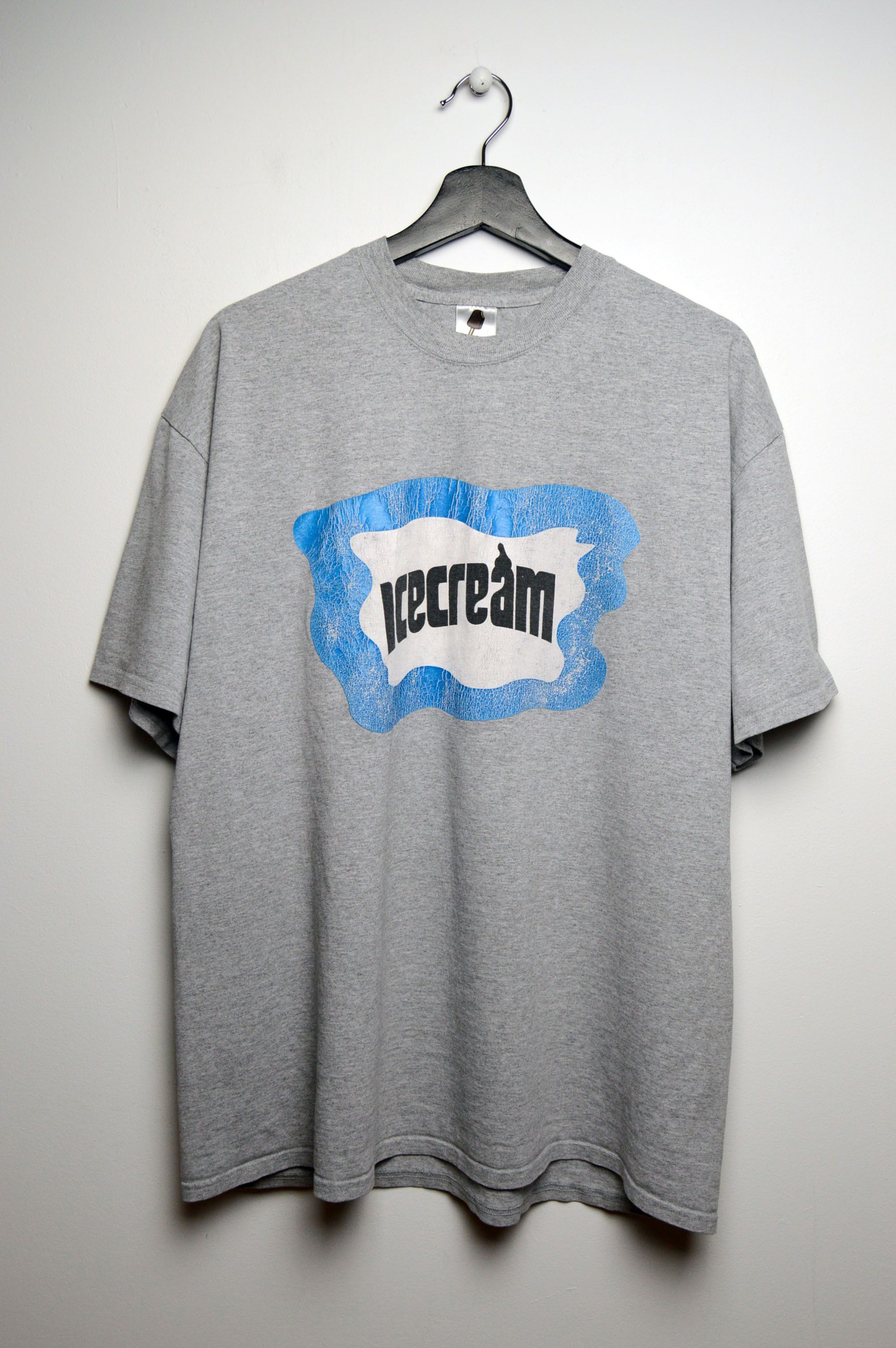 image of Billionaire Boys Club x Icecream Bbc Ice Cream Logo Tee Vintage in Grey, Men's (Size XL)