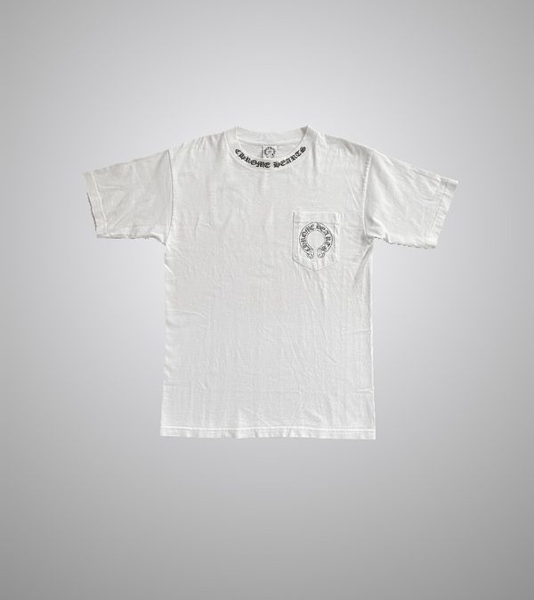 Chrome Hearts Chrome Hearts Neck Logo Cross Tee | Grailed