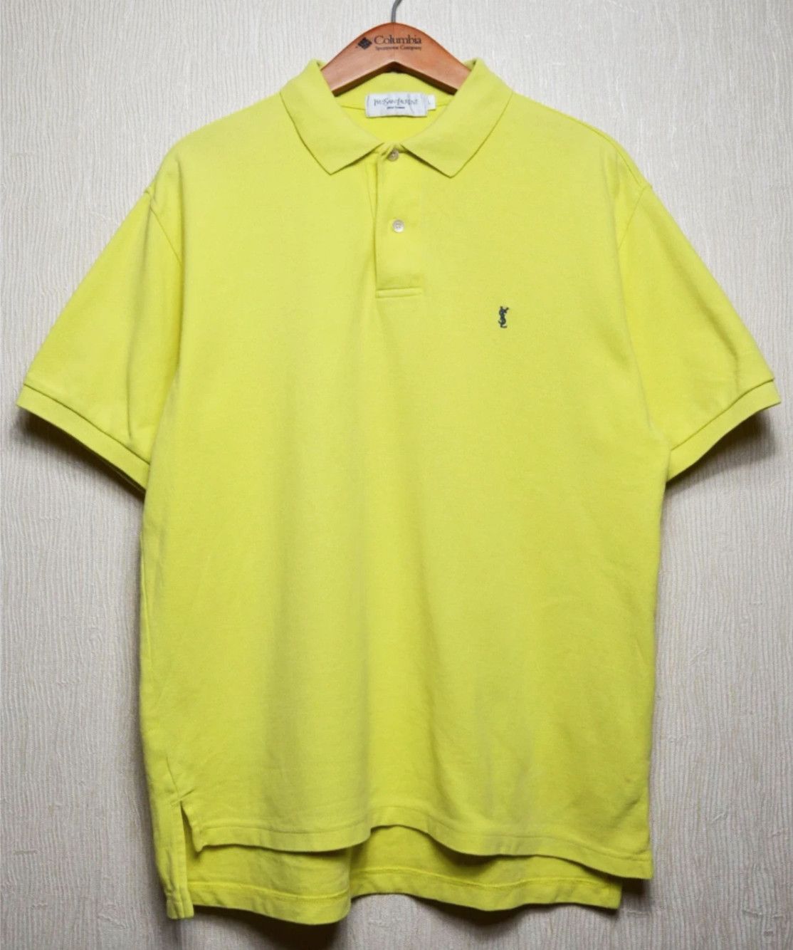 Yves Saint Laurent YSL Y2K LIME POLO Size US L / EU 52-54 / 3 - 1 Thumbnail