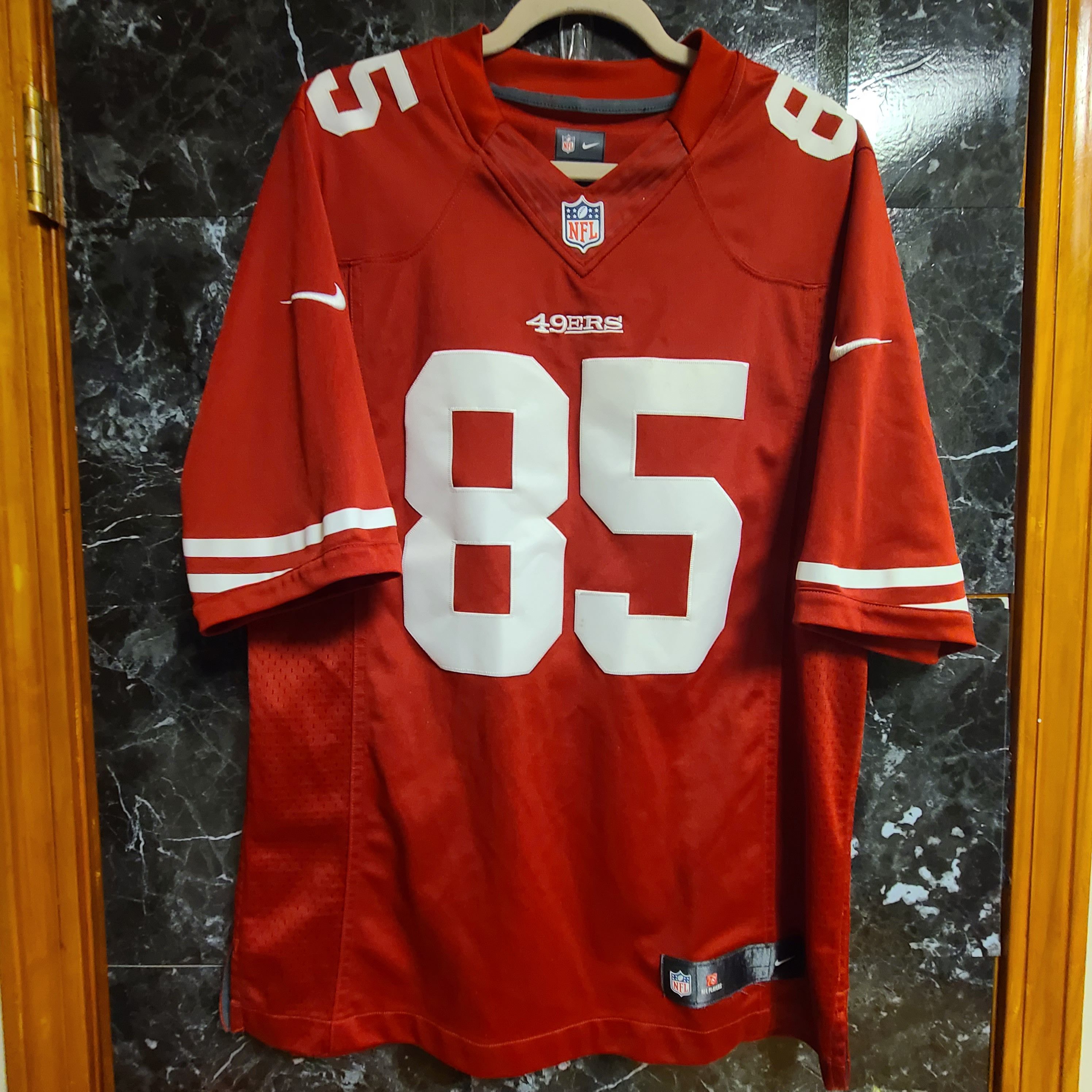 Vernon Davis San Francisco 49ers Nike on Field Stitched 