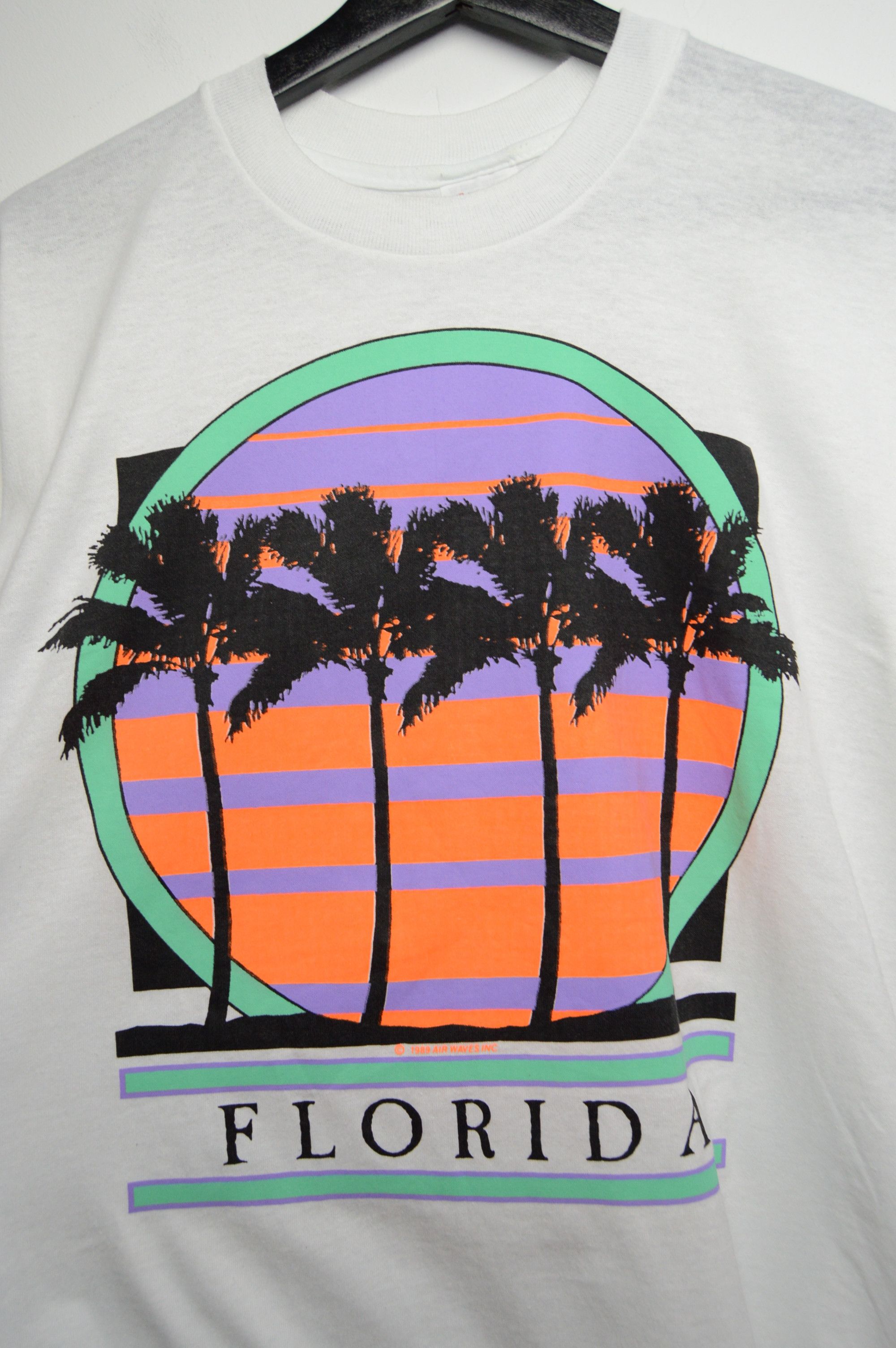 Band Tees single stitch florida 1989 vice city tee Size US L / EU 52-54 / 3 - 5 Thumbnail