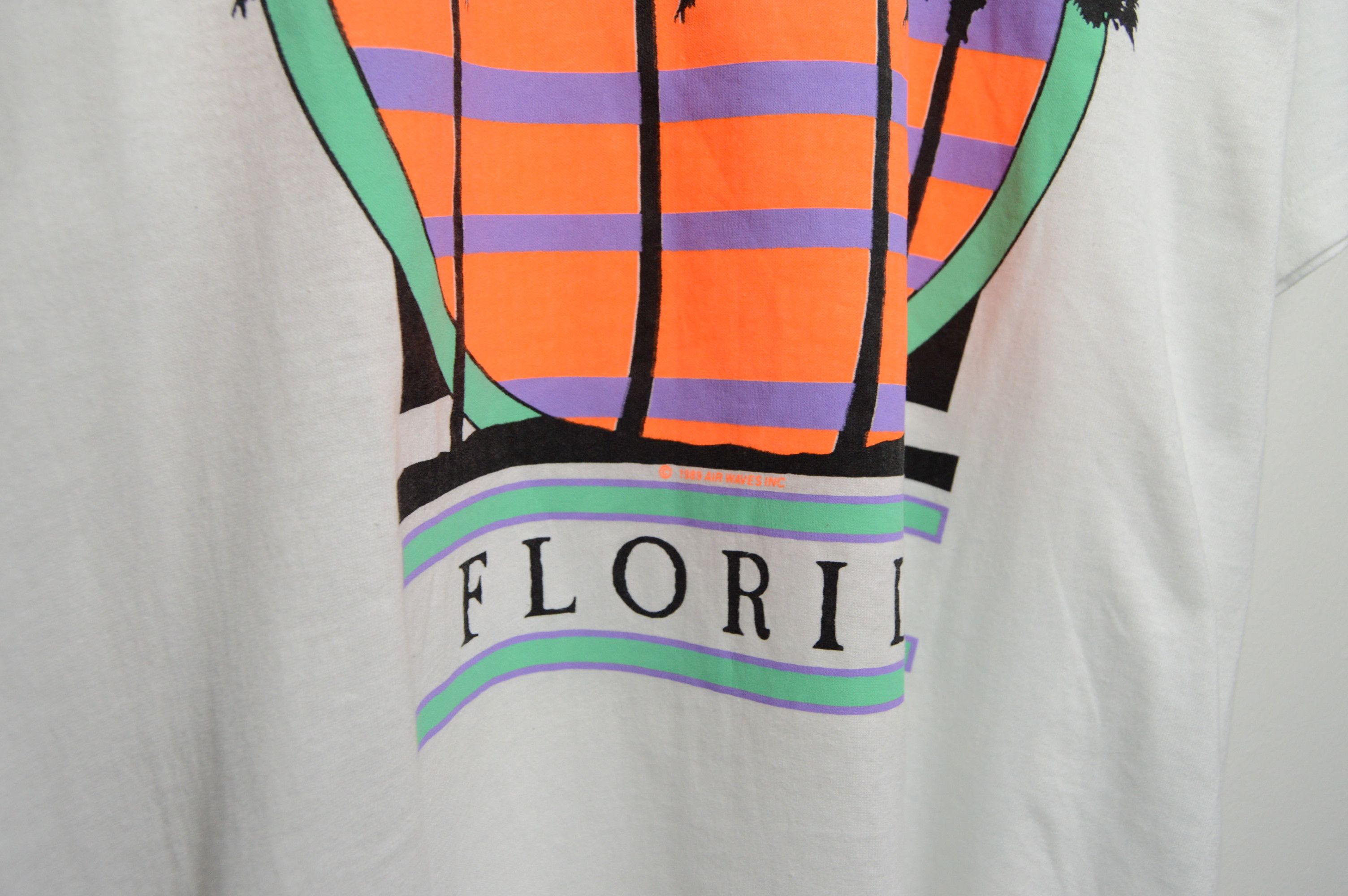 Band Tees single stitch florida 1989 vice city tee Size US L / EU 52-54 / 3 - 4 Thumbnail