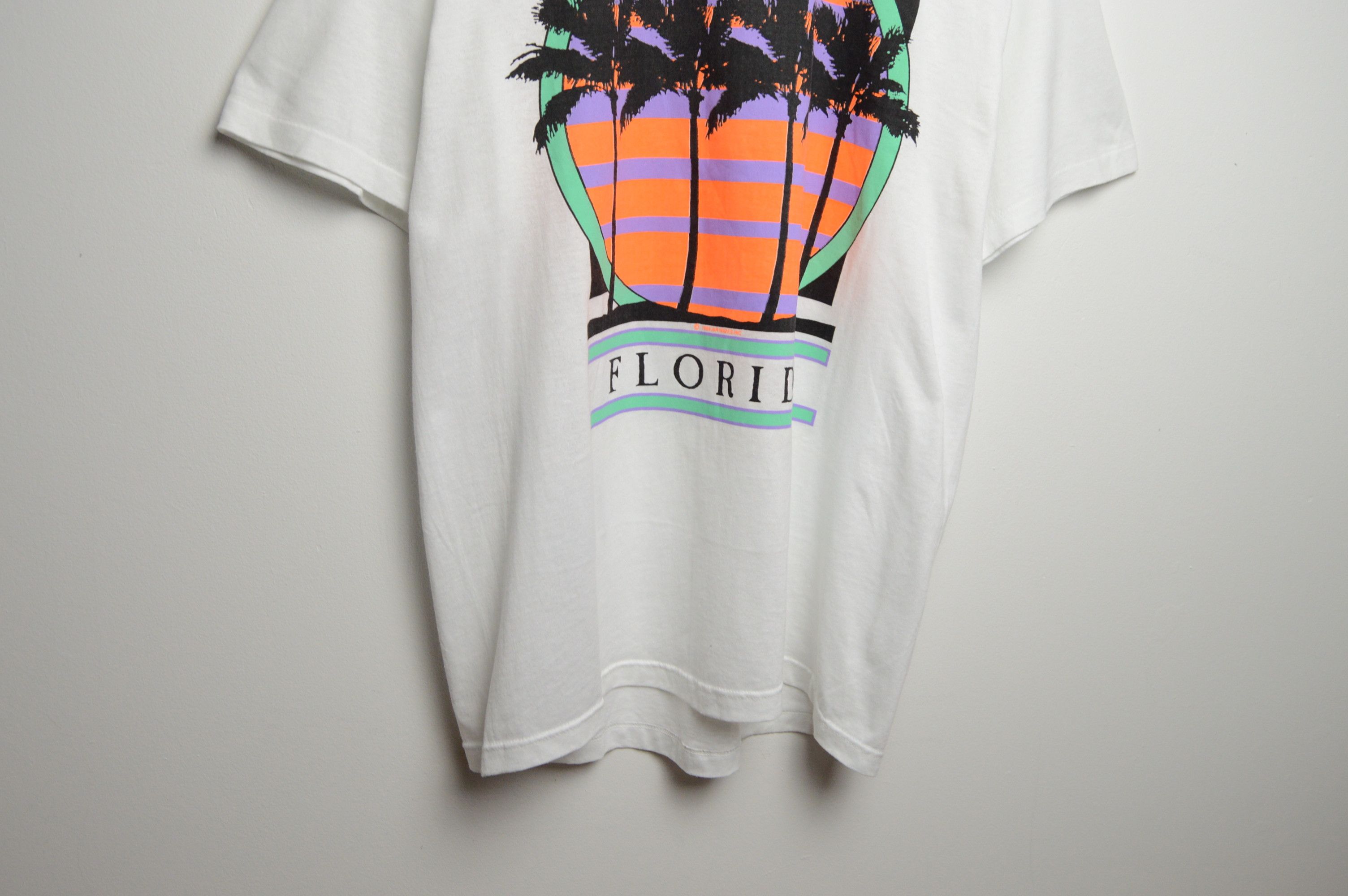 Band Tees single stitch florida 1989 vice city tee Size US L / EU 52-54 / 3 - 3 Thumbnail