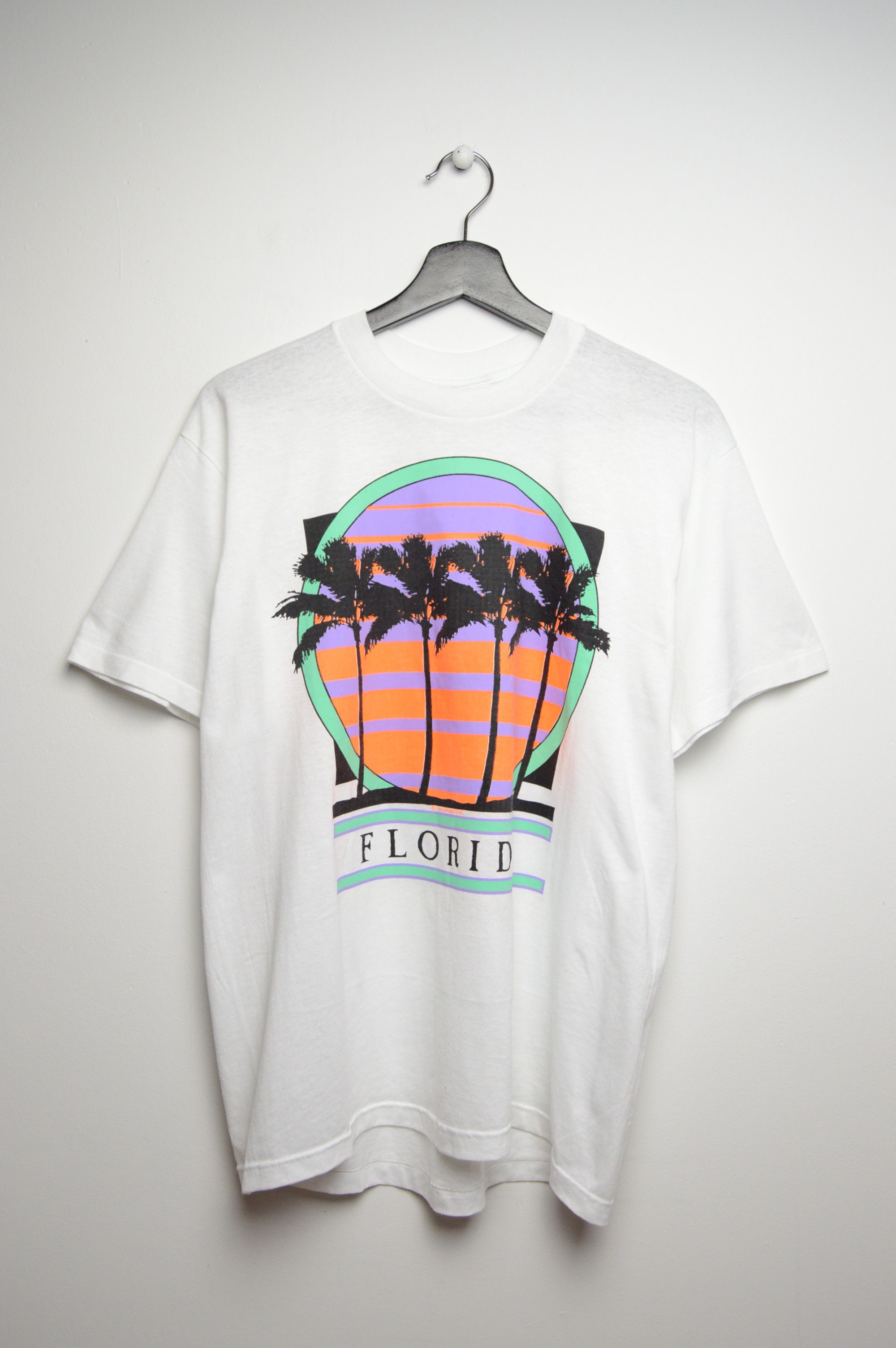 Band Tees single stitch florida 1989 vice city tee Size US L / EU 52-54 / 3 - 2 Thumbnail