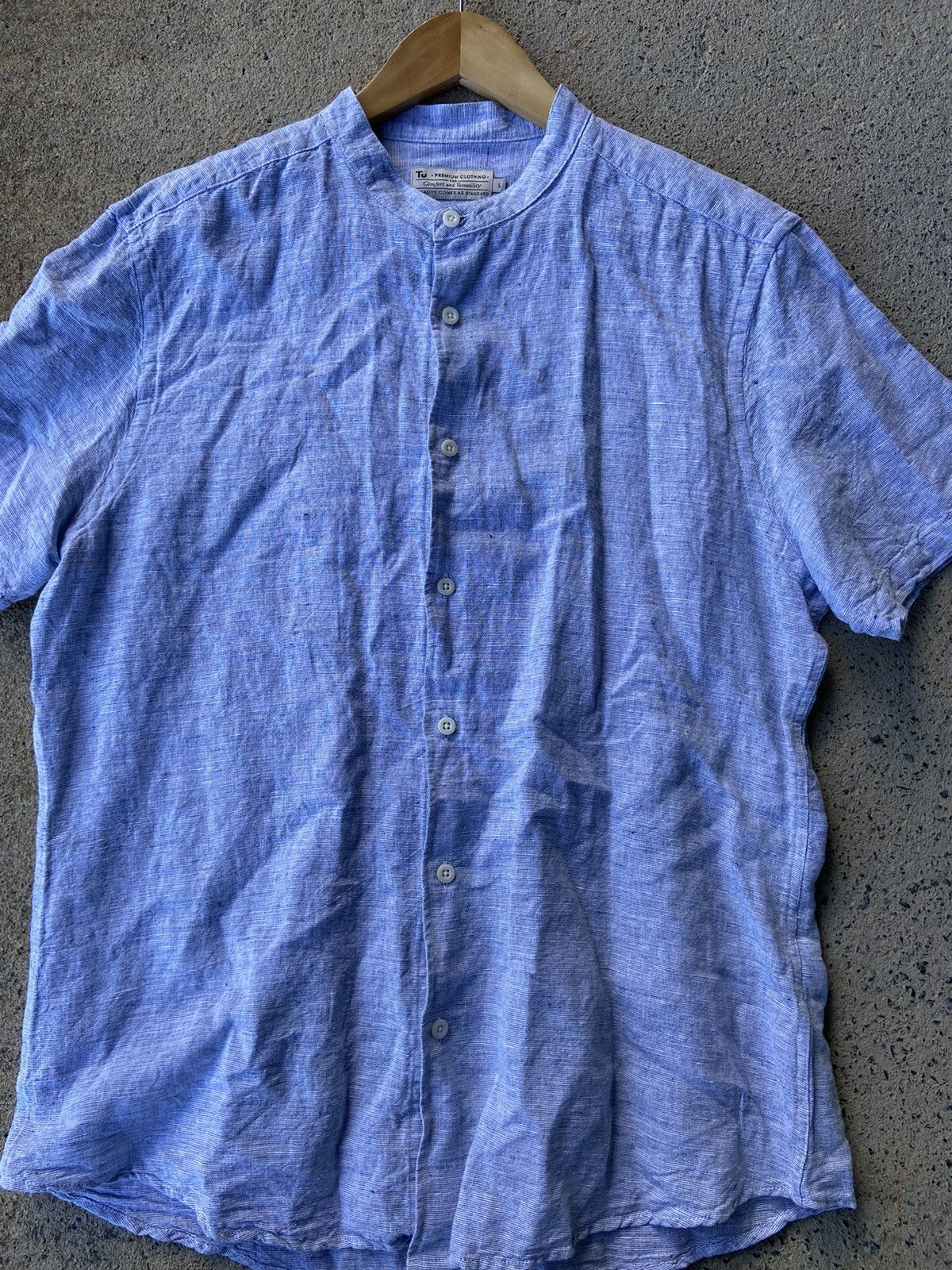 Premium Co. Premium Clothing short sleeve shirt. Linen Blend Size US L / EU 52-54 / 3 - 3 Thumbnail