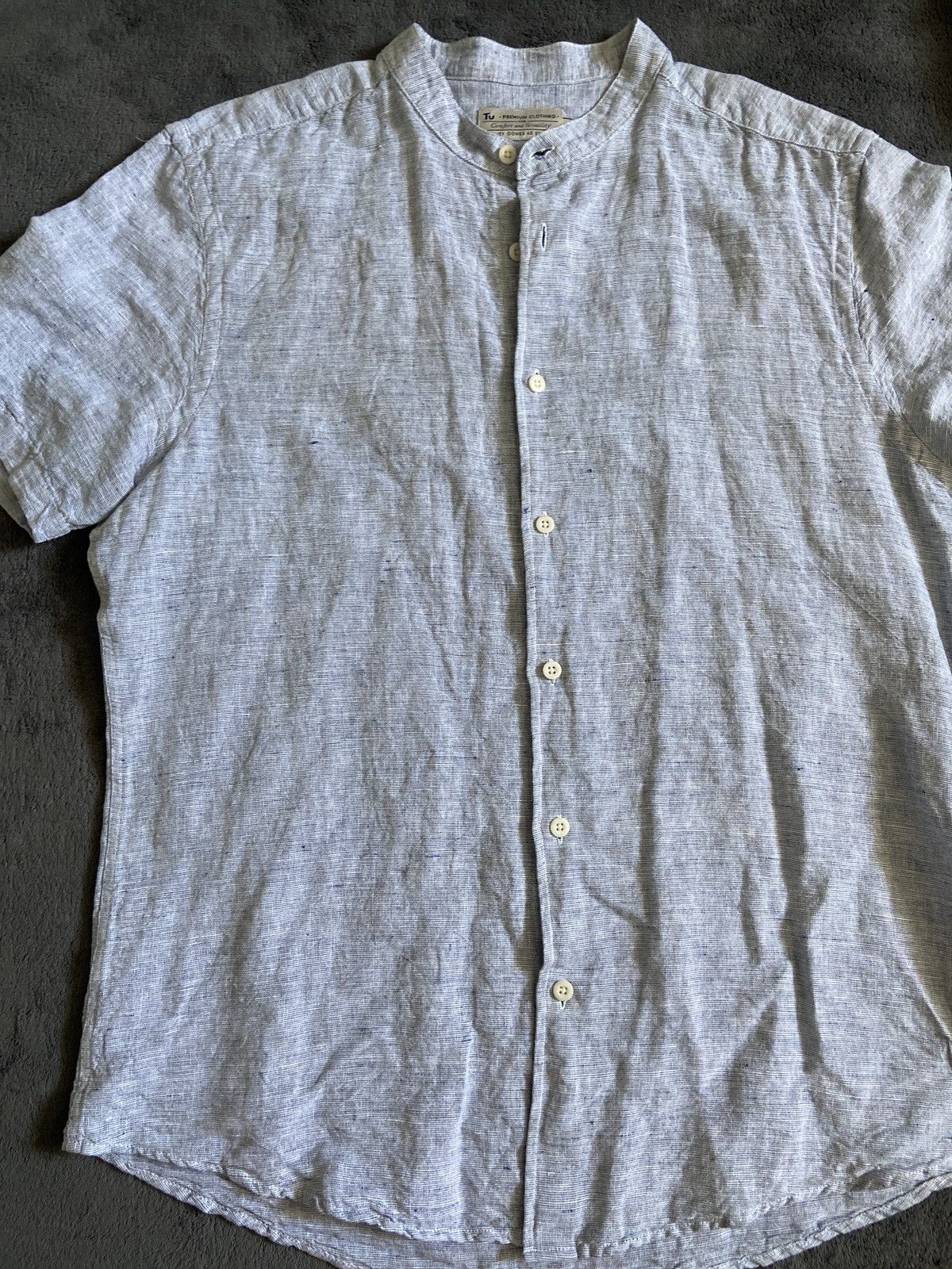 Premium Co. Premium Clothing short sleeve shirt. Linen Blend Size US L / EU 52-54 / 3 - 10 Thumbnail