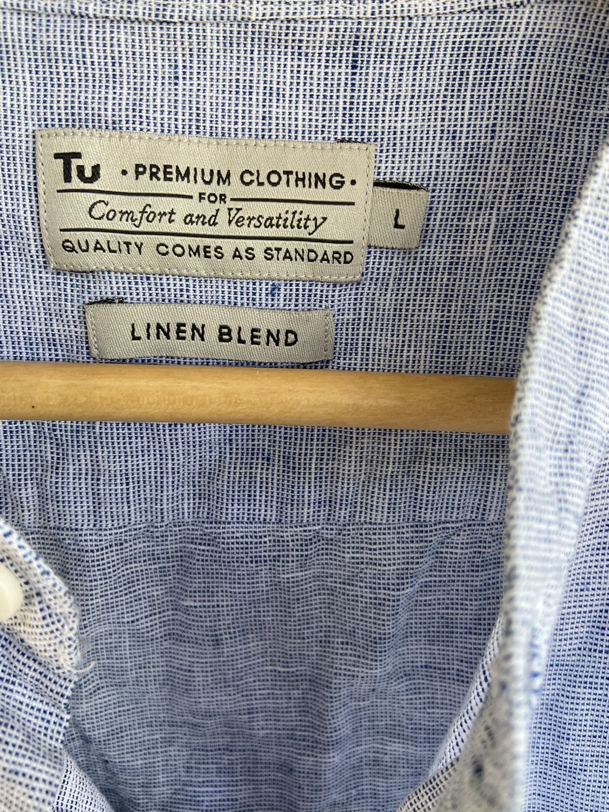 Premium Co. Premium Clothing short sleeve shirt. Linen Blend Size US L / EU 52-54 / 3 - 2 Thumbnail