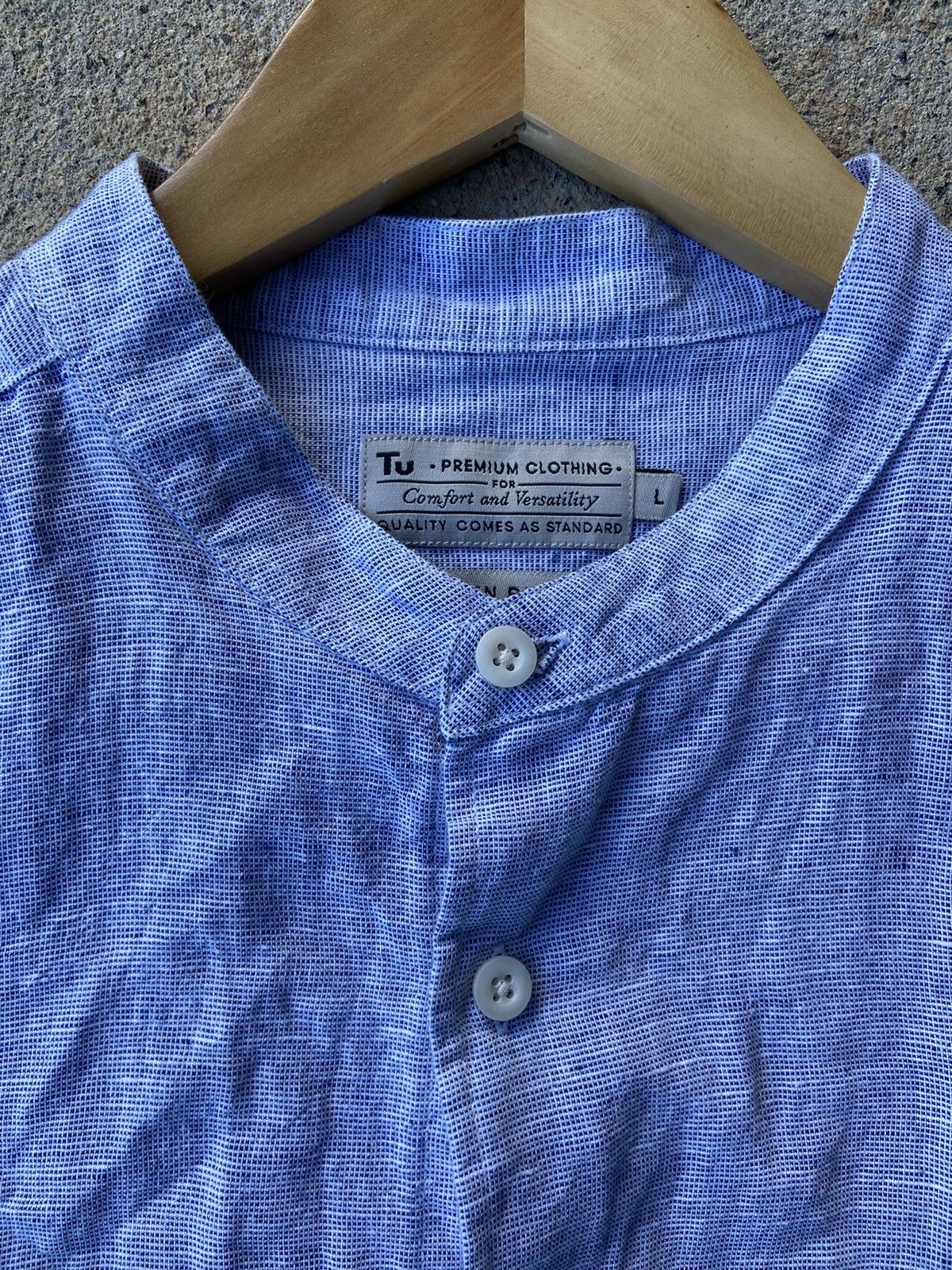 Premium Co. Premium Clothing short sleeve shirt. Linen Blend Size US L / EU 52-54 / 3 - 8 Thumbnail