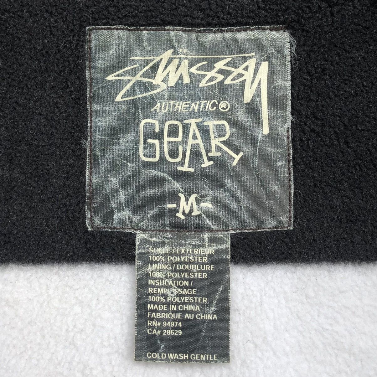 Stussy Vintage Stussy Authentic Gear Military Fleece Lined Jacket Size US M / EU 48-50 / 2 - 16 Thumbnail
