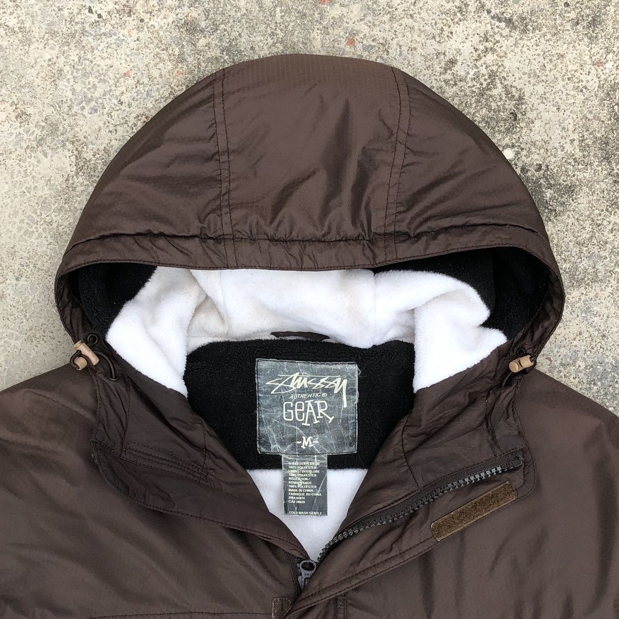 Stussy Vintage Stussy Authentic Gear Military Fleece Lined Jacket Size US M / EU 48-50 / 2 - 11 Thumbnail