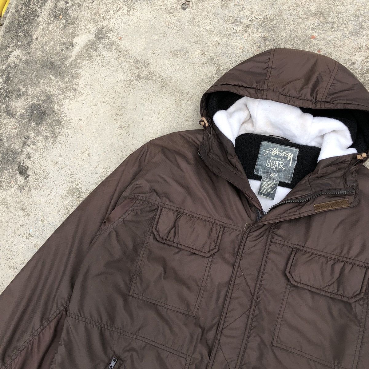 Stussy Vintage Stussy Authentic Gear Military Fleece Lined Jacket Size US M / EU 48-50 / 2 - 7 Thumbnail