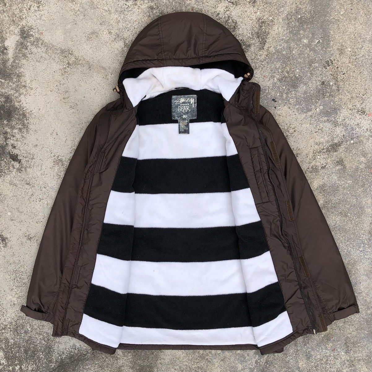 Stussy Vintage Stussy Authentic Gear Military Fleece Lined Jacket Size US M / EU 48-50 / 2 - 4 Thumbnail