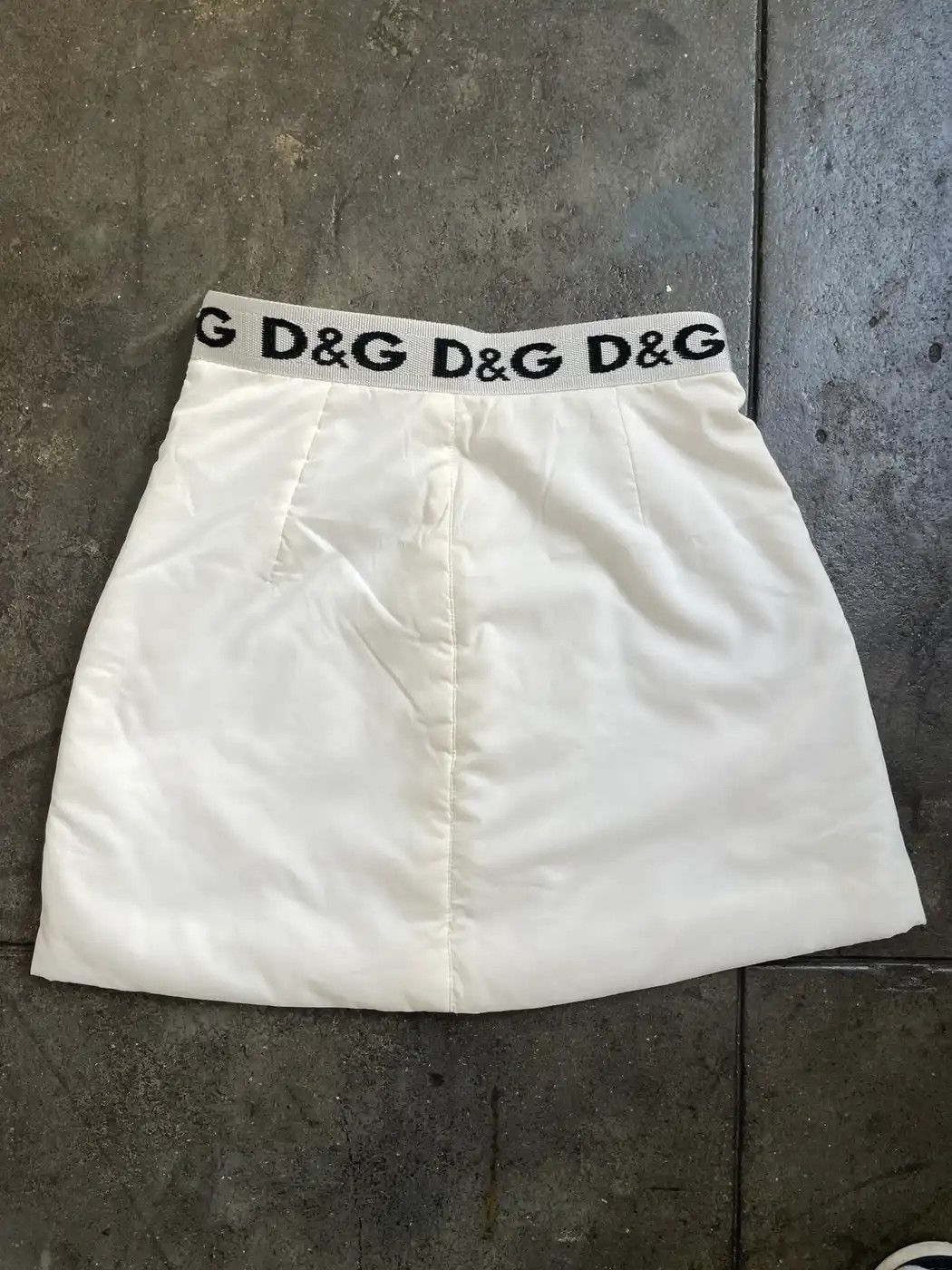 Dolce & Gabbana Prada Like Nylon vintage Dolce & Gabbana skirt from 90’s Size 27" / US 4 / IT 40 - 1 Thumbnail