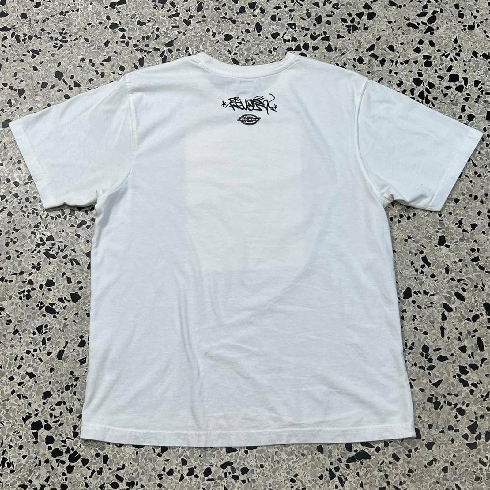 Dickies × Vintage VINTAGE Y2K DICKIES X DR.REVOLT SATAN GRAFFITI T-SHIRT Size US M / EU 48-50 / 2 - 4 Thumbnail