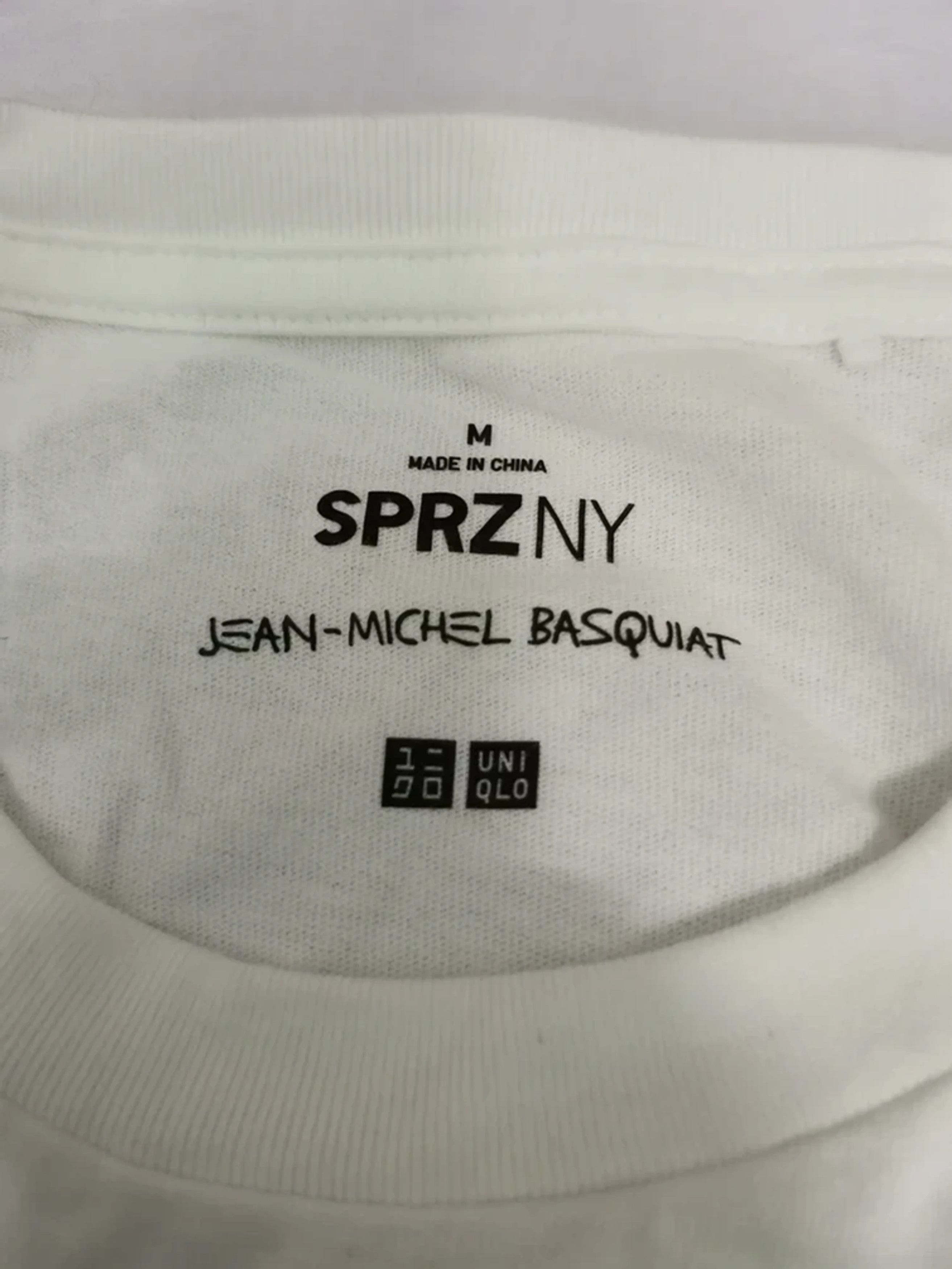 Designer Jean-Michel Basquiat the King Tee Designer Art Graffiti Size US M / EU 48-50 / 2 - 2 Thumbnail