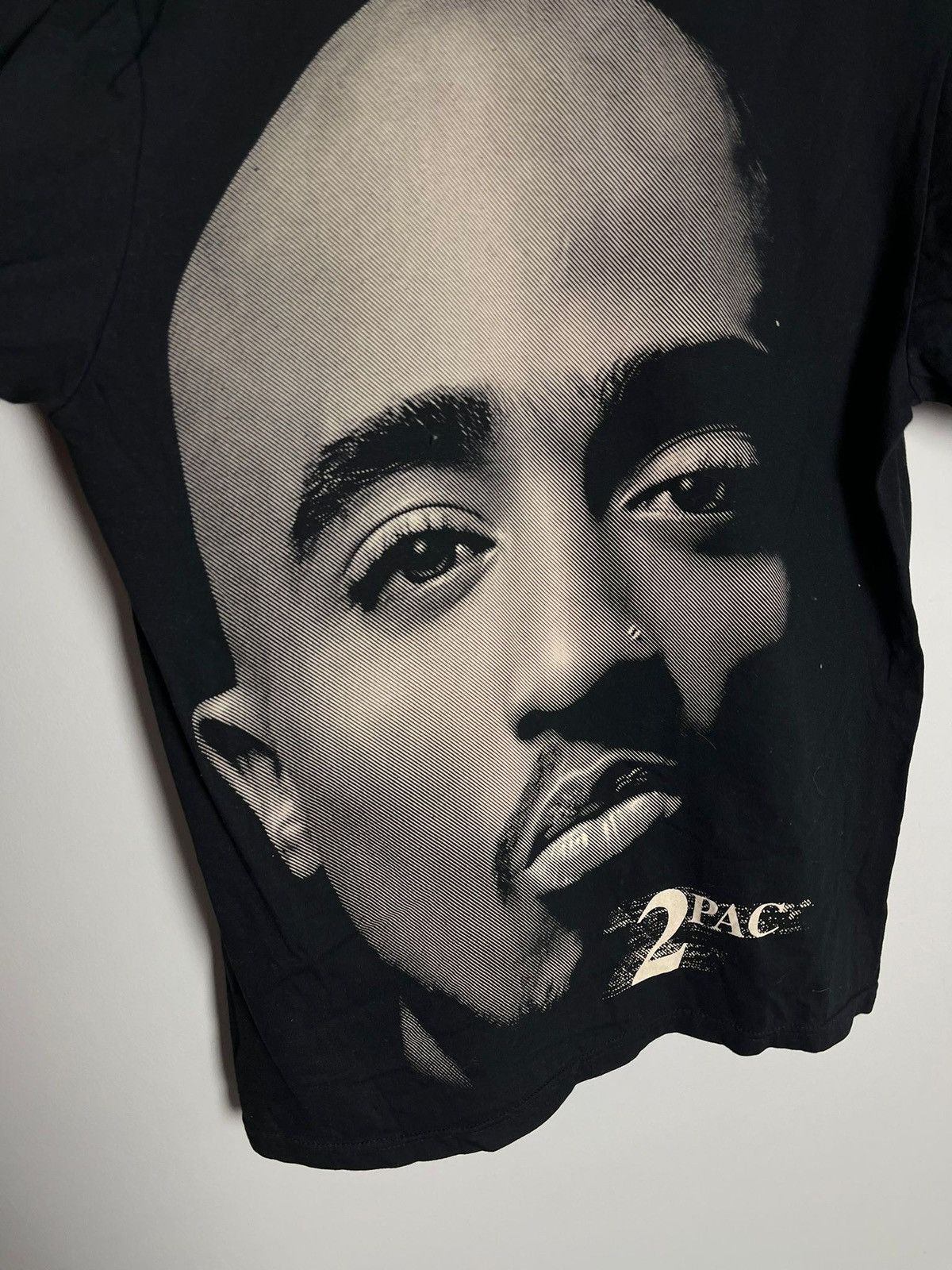 Vintage Vintage Tupac face tee rap y2k Size US M / EU 48-50 / 2 - 2 Thumbnail