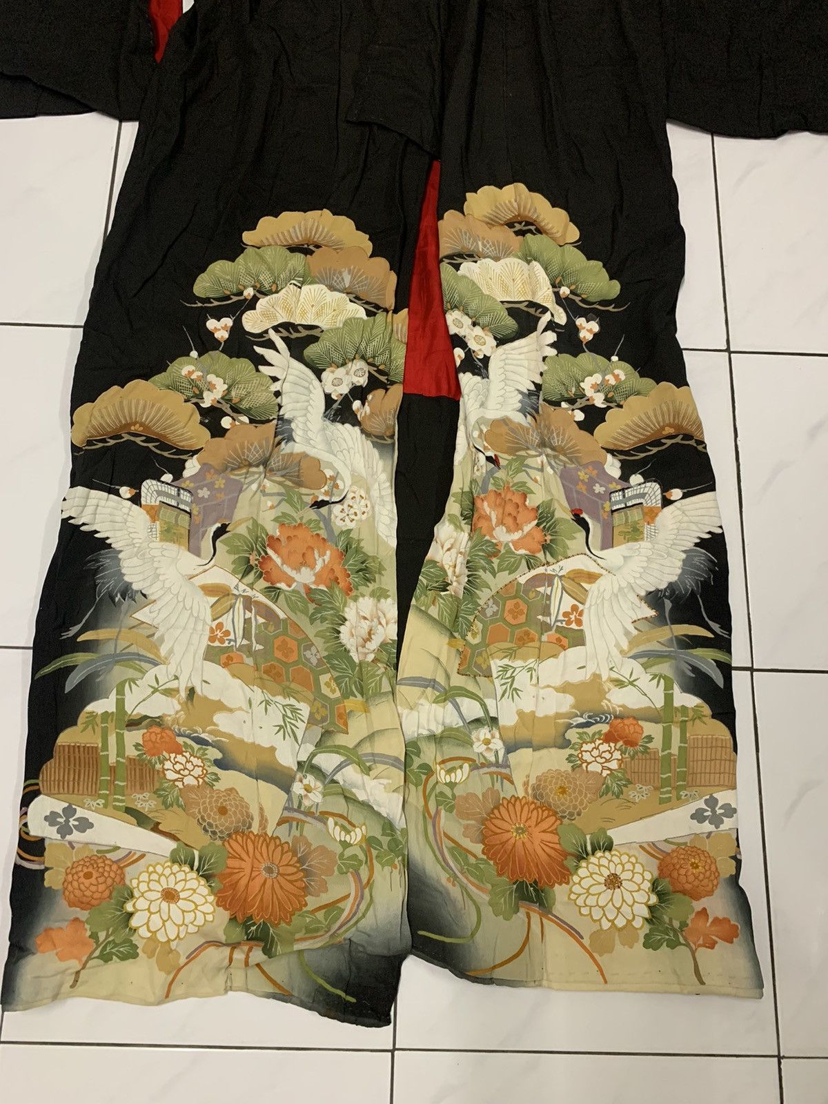 Vintage Vintage Silk Kimono Japanese Kimono Jacket Size US L / EU 52-54 / 3 - 2 Thumbnail