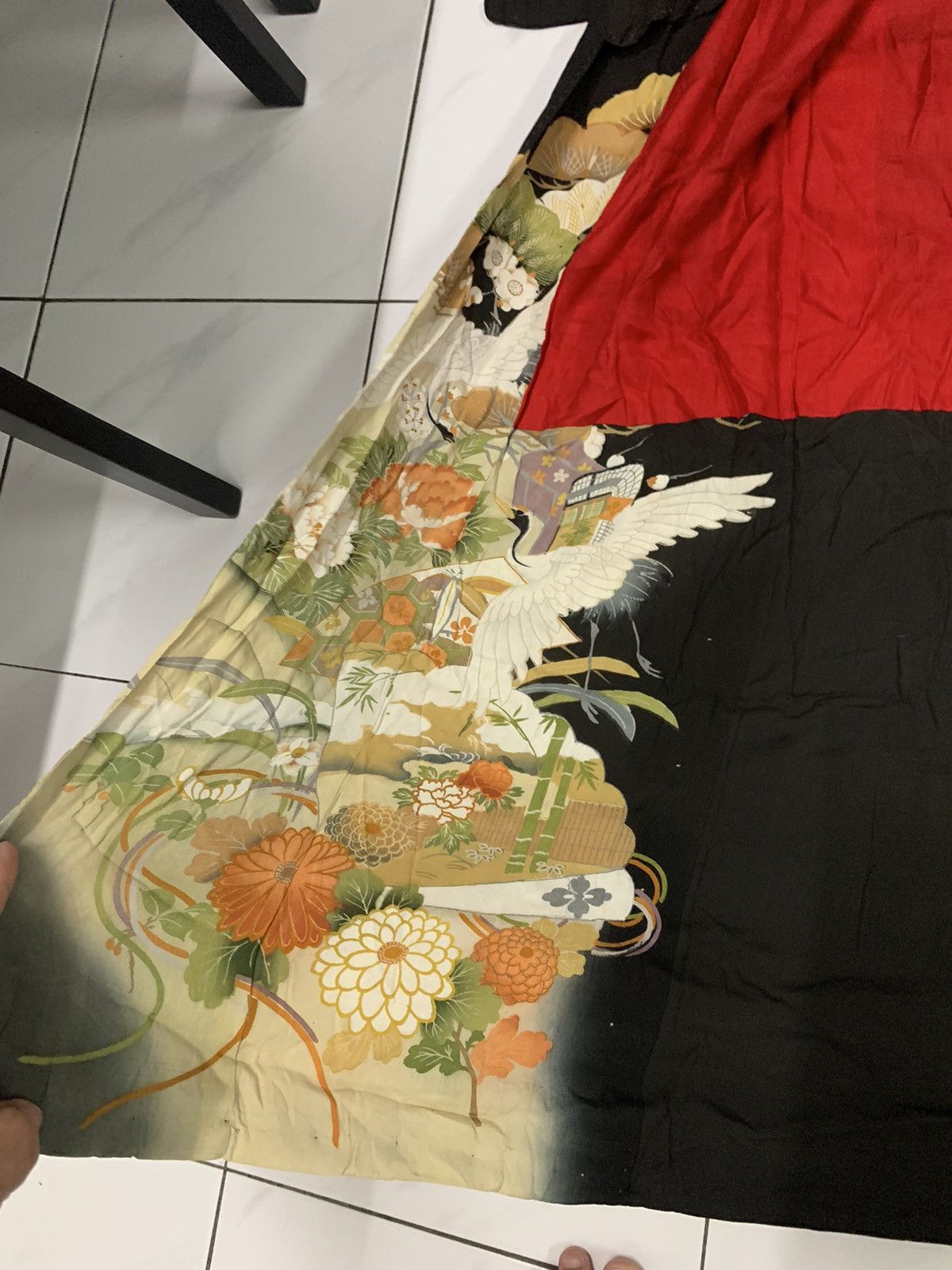 Vintage Vintage Silk Kimono Japanese Kimono Jacket Size US L / EU 52-54 / 3 - 4 Thumbnail