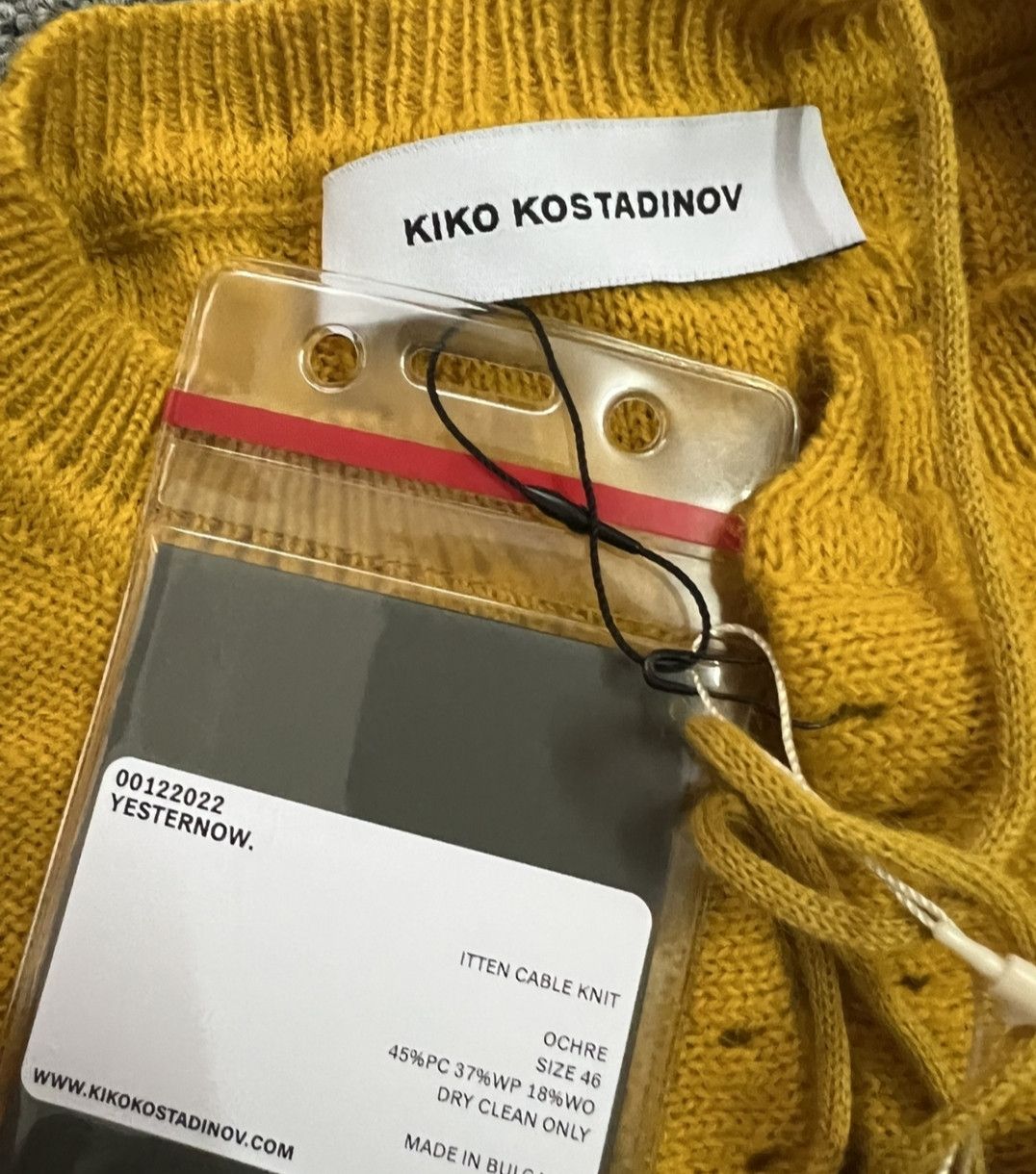 Kiko Kostadinov kiko kostadinov 22ss sweater Size US S / EU 44-46 / 1 - 3 Thumbnail