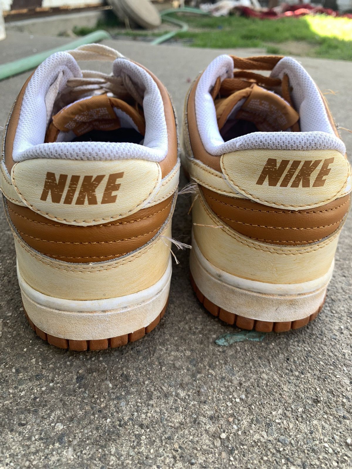 Nike Nike Dunk Low VNTG 2010 Dark Curry Brown Travis Size US 12 / EU 45 - 4 Thumbnail