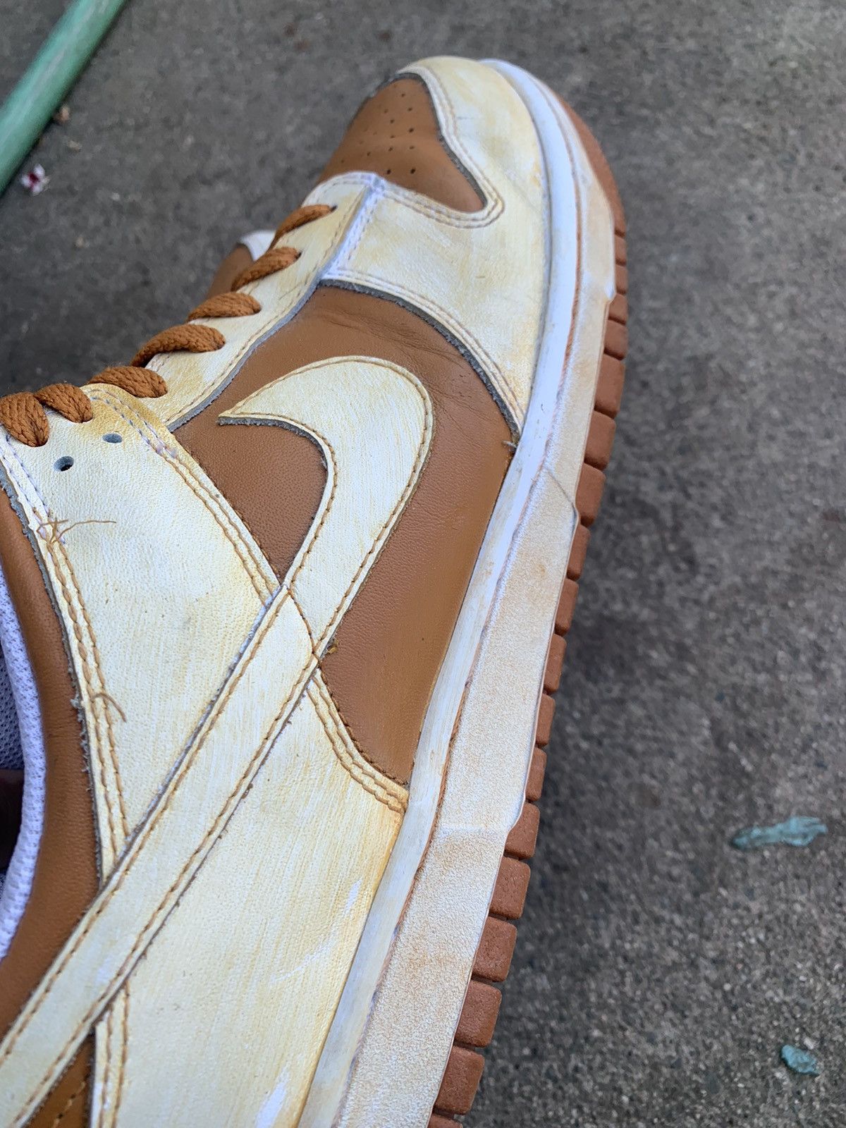 Nike Nike Dunk Low VNTG 2010 Dark Curry Brown Travis Size US 12 / EU 45 - 10 Thumbnail