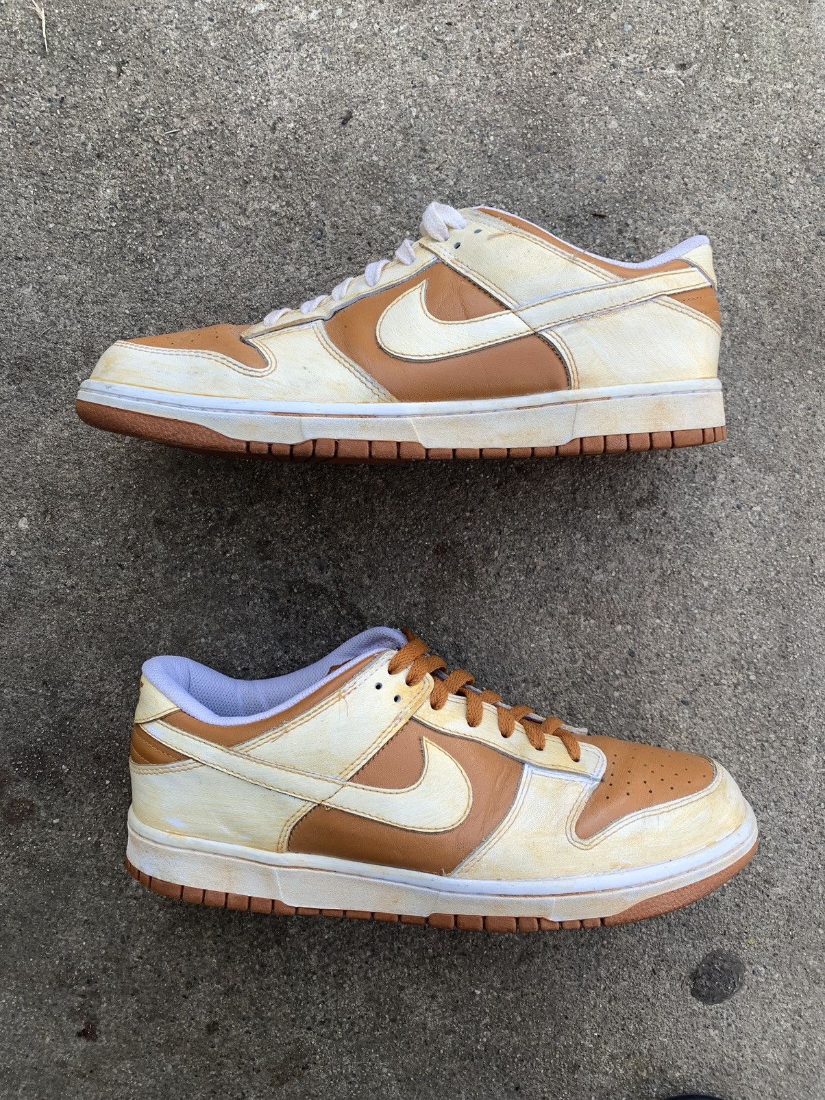 Nike Nike Dunk Low VNTG 2010 Dark Curry Brown Travis Size US 12 / EU 45 - 1 Thumbnail