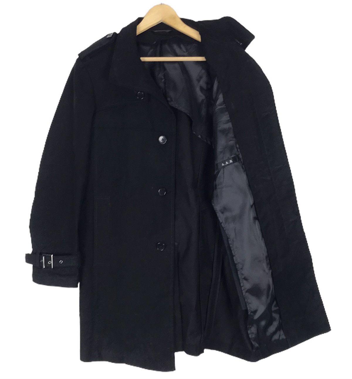 Yohji Yamamoto Against All Risks by Yohji Yamamoto Black Arrogant Coat Size US S / EU 44-46 / 1 - 2 Thumbnail
