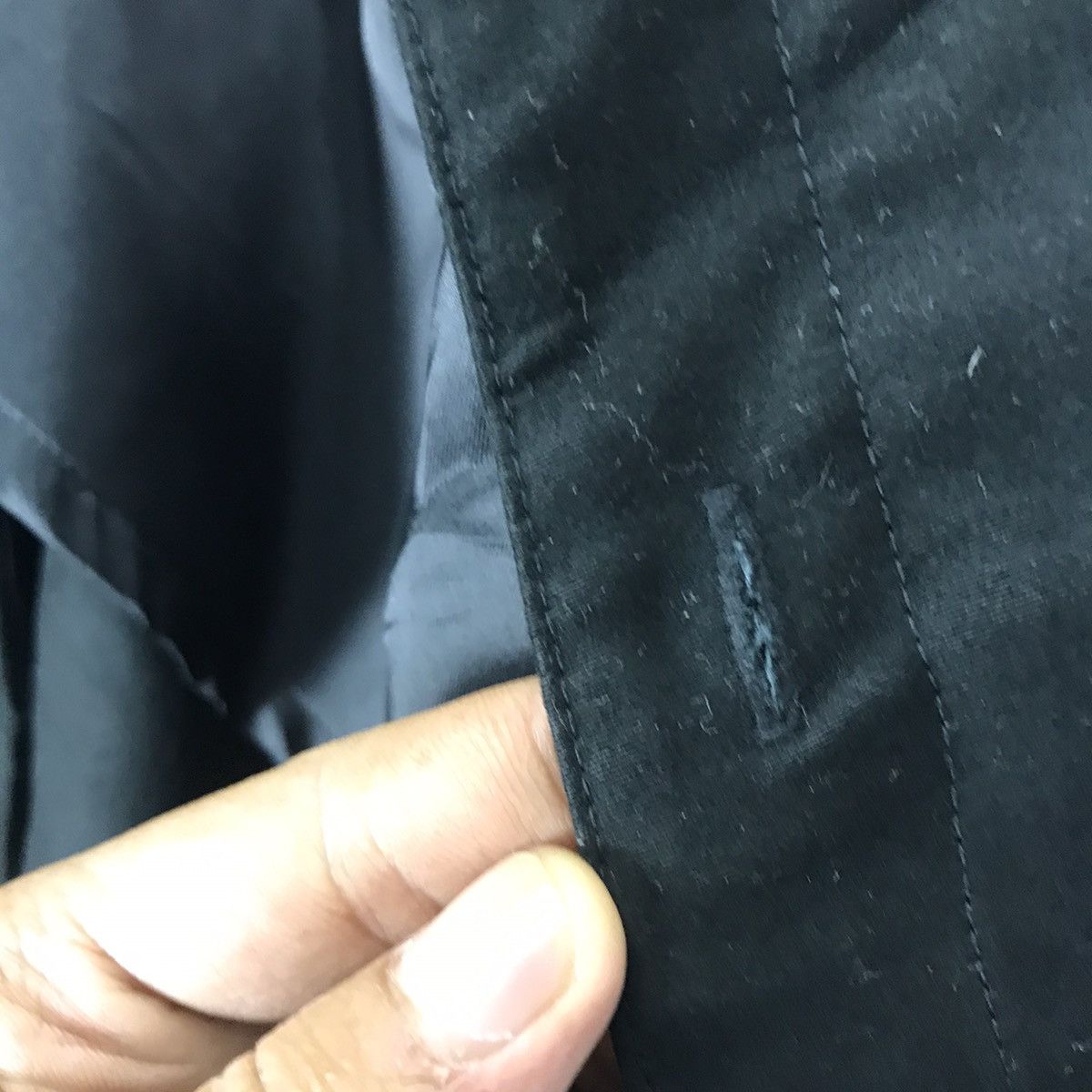 Yohji Yamamoto Against All Risks by Yohji Yamamoto Black Arrogant Coat Size US S / EU 44-46 / 1 - 18 Thumbnail