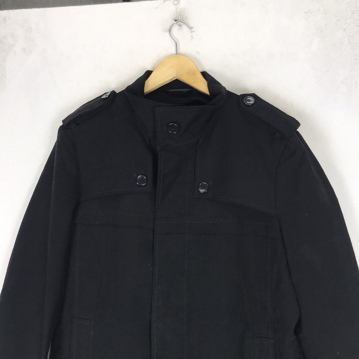 Yohji Yamamoto Against All Risks by Yohji Yamamoto Black Arrogant Coat Size US S / EU 44-46 / 1 - 14 Thumbnail
