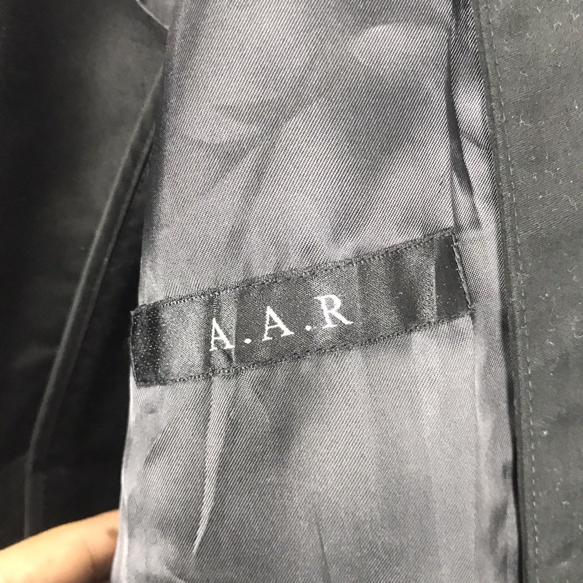 Yohji Yamamoto Against All Risks by Yohji Yamamoto Black Arrogant Coat Size US S / EU 44-46 / 1 - 15 Thumbnail