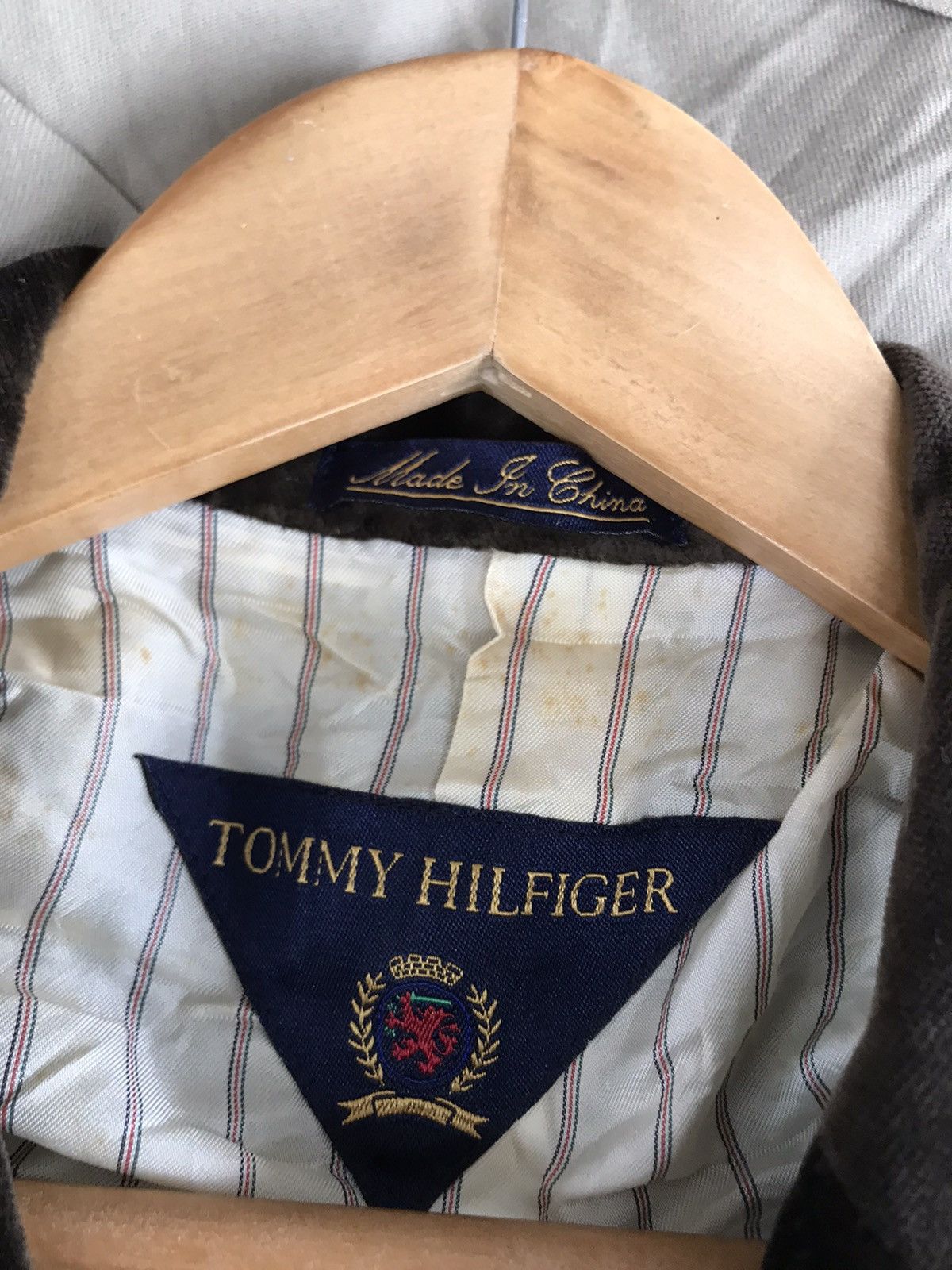 Tommy Hilfiger Very rare Vintage Tommy Hilfiger Velvet Blazer Jacket Size US L / EU 52-54 / 3 - 4 Thumbnail