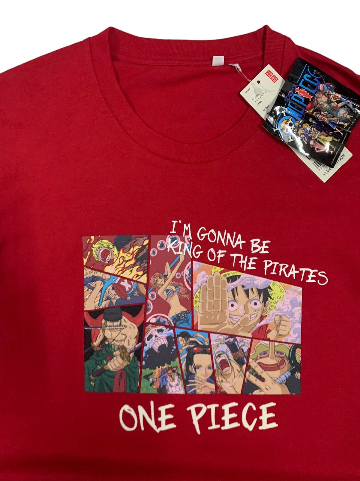 One Piece Uniqlo x OnePiece ’The Straw Hat Pirates Crew’ T-shirt Size US M / EU 48-50 / 2 - 4 Thumbnail