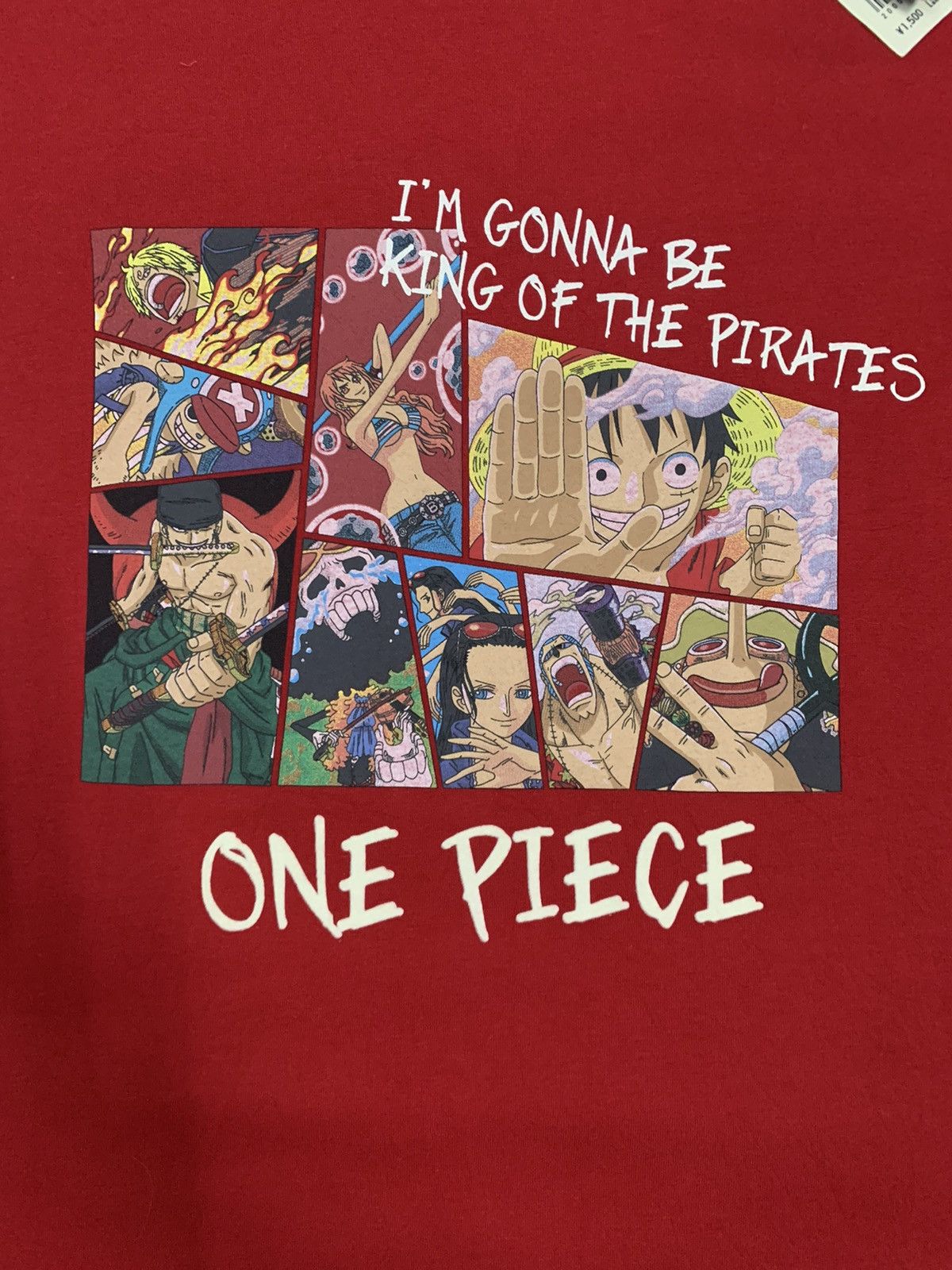 One Piece Uniqlo x OnePiece ’The Straw Hat Pirates Crew’ T-shirt Size US M / EU 48-50 / 2 - 6 Thumbnail
