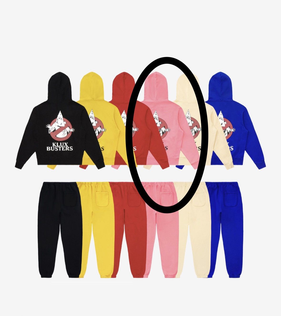 wckdthghts Wckdthghts Bubblegum Pink Sweatsuit Hoodie Size US M / EU 48-50 / 2 - 2 Thumbnail