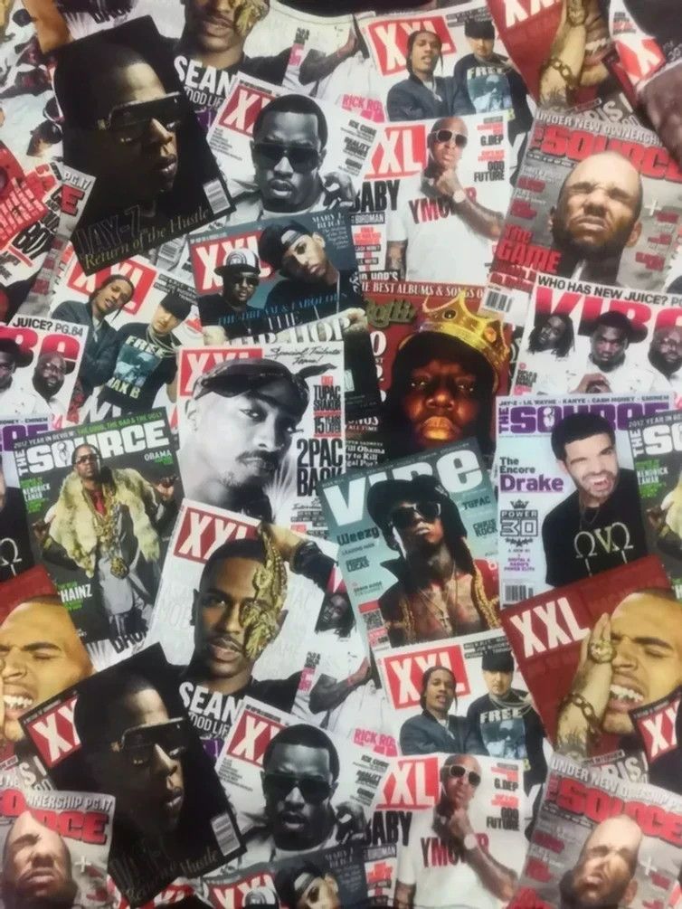 Japanese Brand FNTY Streetwear Sweatshirt Rappers Cover Megazine OverPrint Size US M / EU 48-50 / 2 - 3 Thumbnail