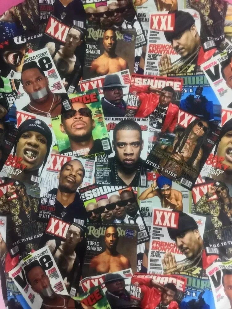 Japanese Brand FNTY Streetwear Sweatshirt Rappers Cover Megazine OverPrint Size US M / EU 48-50 / 2 - 4 Thumbnail