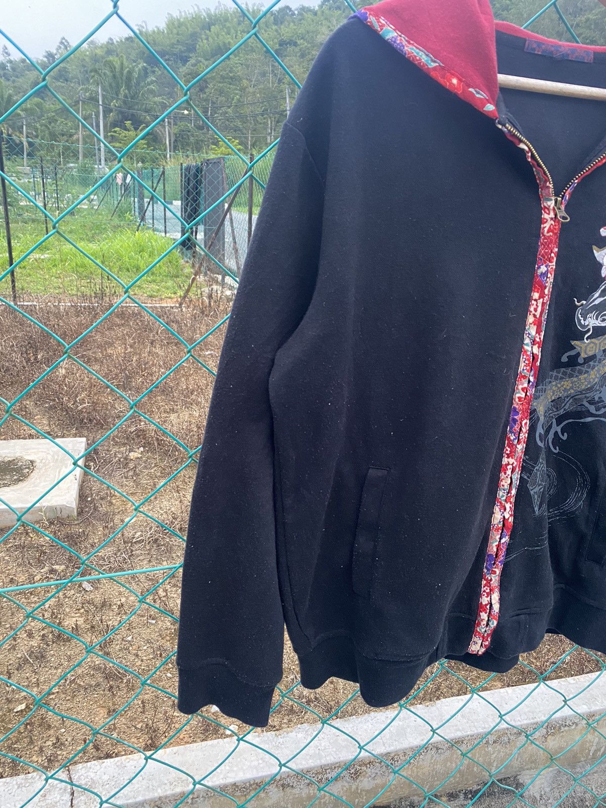 Japanese Brand Vintage Sukajan Koi Fish Hoodies Size US L / EU 52-54 / 3 - 4 Thumbnail