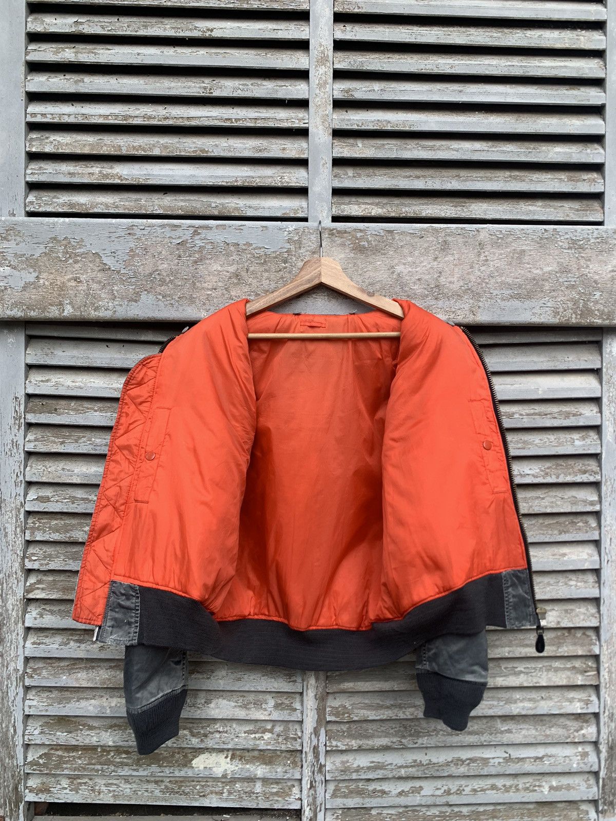 Vintage 🪖Vintage Sun Faded MA-1 Man Intermediate Bomber Jacket Size US M / EU 48-50 / 2 - 11 Thumbnail
