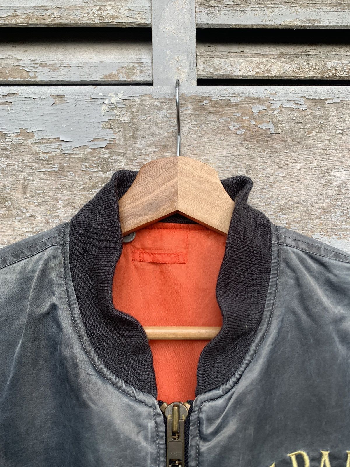 Vintage 🪖Vintage Sun Faded MA-1 Man Intermediate Bomber Jacket Size US M / EU 48-50 / 2 - 8 Thumbnail