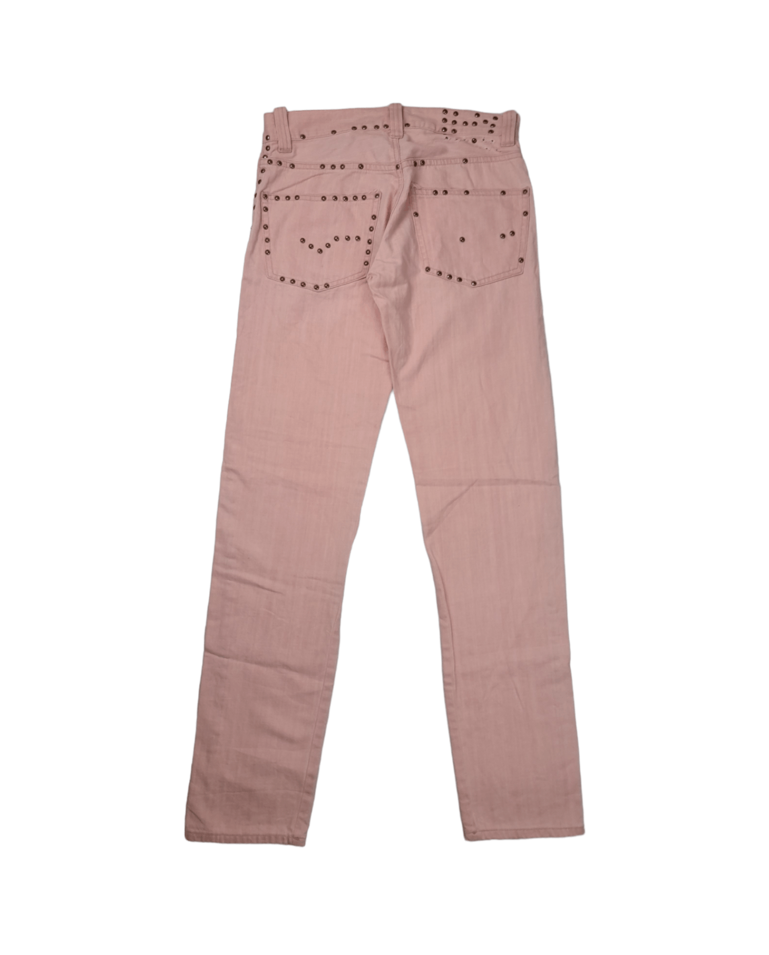 Nozomi Ishiguro Nozomi Ishiguro Studded Pink Skinny Denim Size US 28 / EU 44 - 2 Thumbnail