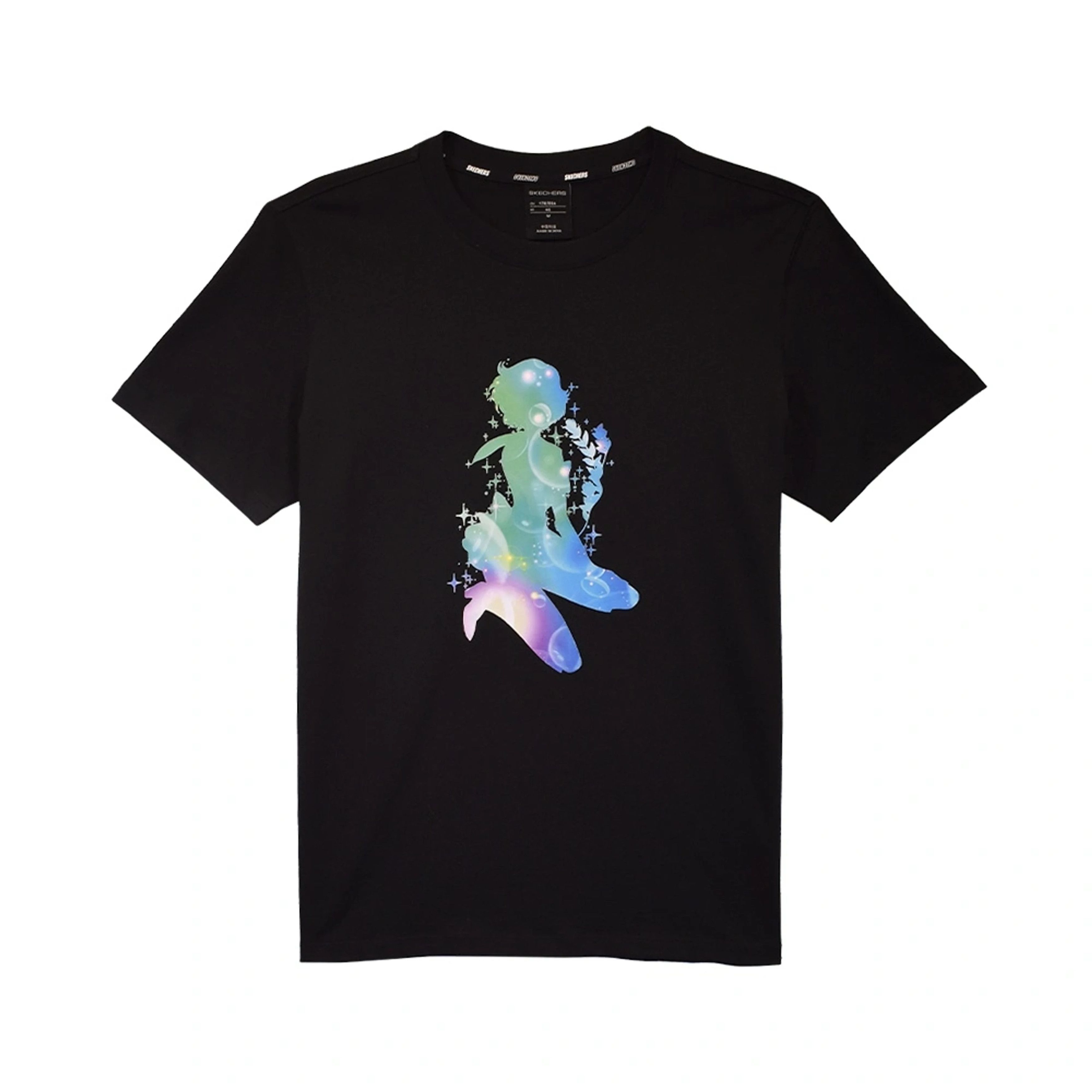 image of Anima x Cartoon Network Skechers Sailor Moon Japan Anime Tee Hook-Up Akira Devilman in Black (Size 