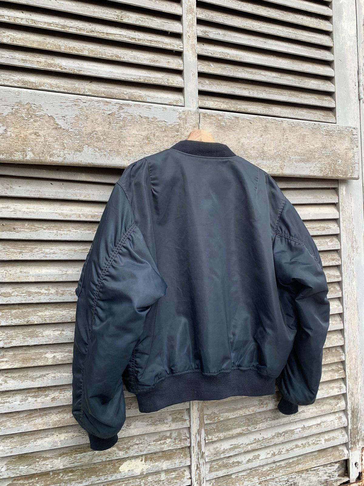 Vintage 🪖Vintage MA-1 Man Intermediate Bomber Jacket By SPINASH Size US L / EU 52-54 / 3 - 11 Thumbnail