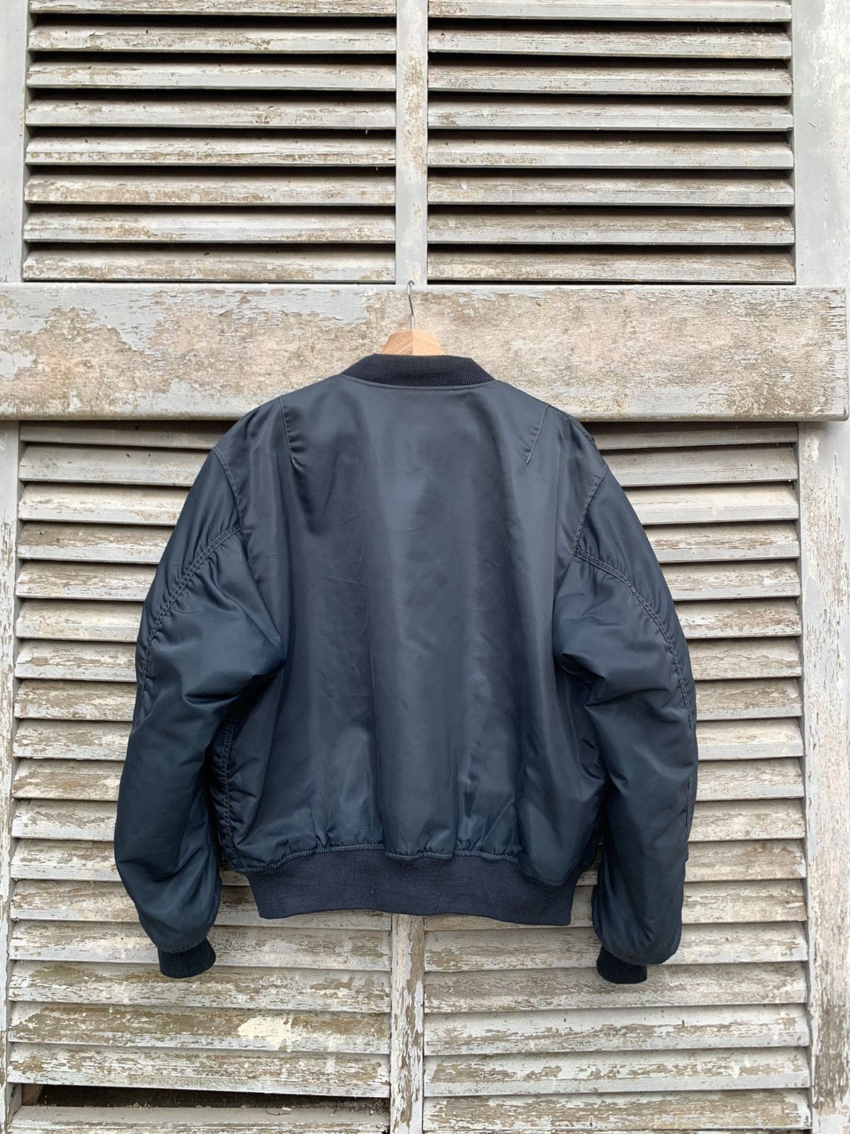 Vintage 🪖Vintage MA-1 Man Intermediate Bomber Jacket By SPINASH Size US L / EU 52-54 / 3 - 12 Thumbnail