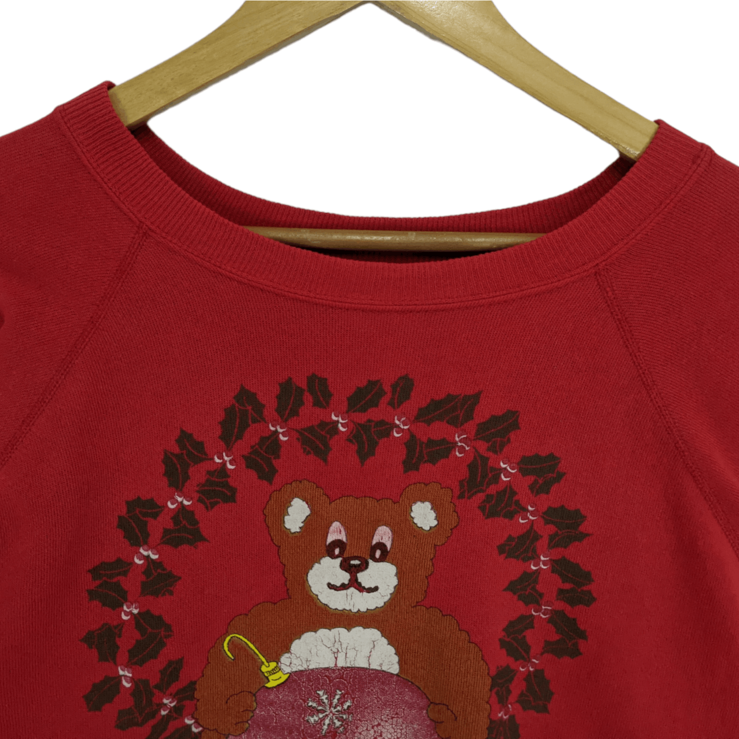 Vintage Vintage 90's PANILL Cute Teddy Bear Big Image Sweatshirt Size US XL / EU 56 / 4 - 4 Thumbnail