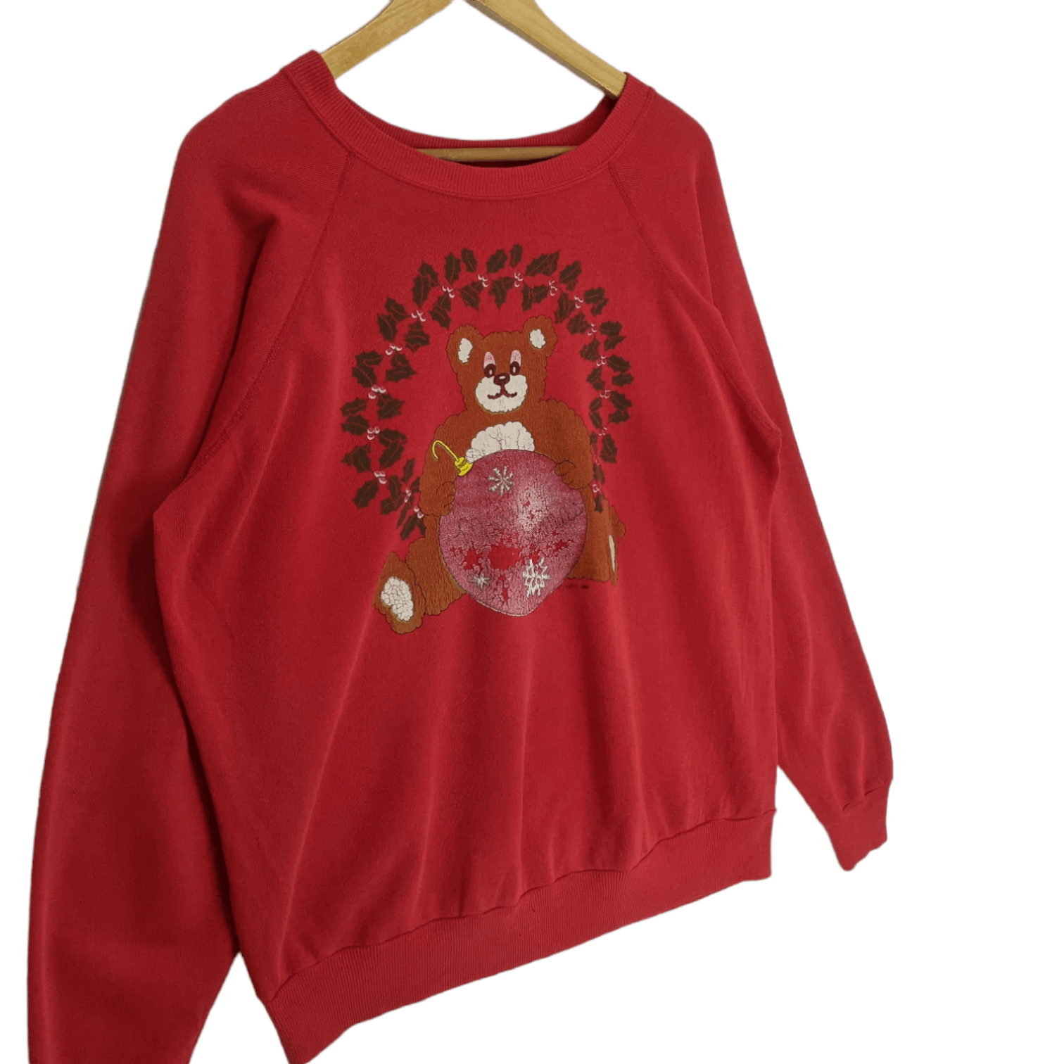 Vintage Vintage 90's PANILL Cute Teddy Bear Big Image Sweatshirt Size US XL / EU 56 / 4 - 3 Thumbnail