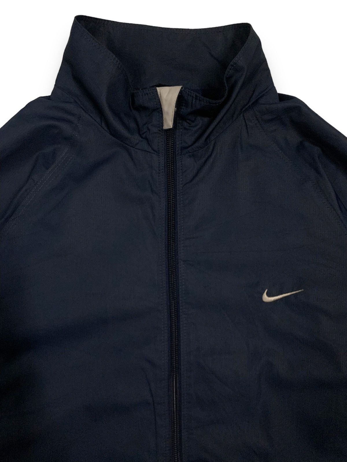 Nike Vintage 2000s Nike Swoosh Clima Fit Track Jacket/Windbreaker Size US M / EU 48-50 / 2 - 6 Thumbnail
