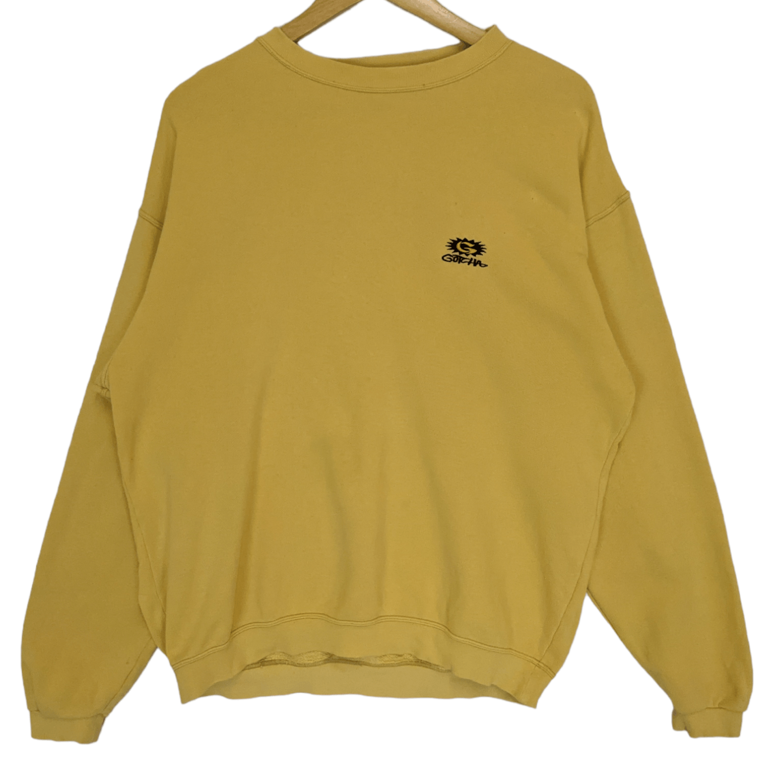 Gotcha Vintage GOTCHA Streetwear Plain Jumper Sweatshirt Size US M / EU 48-50 / 2 - 2 Thumbnail