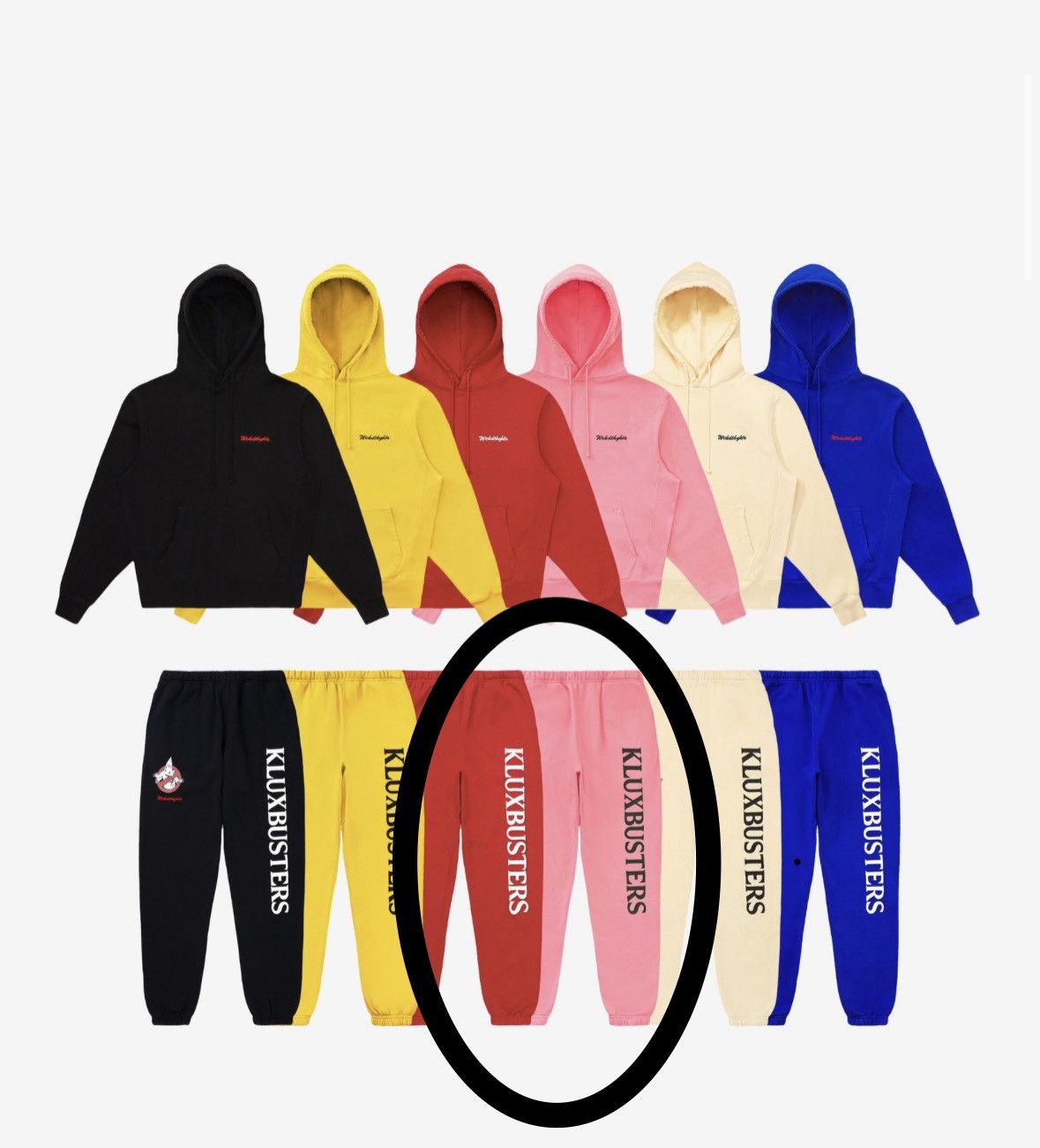 Wckdthghts Bubblegum Pink Sweatpants