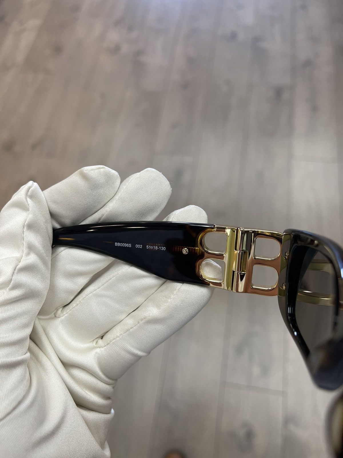 Balenciaga × Vintage NEW Balenciaga BB0096 Logo Sunglasses Glasses Size ONE SIZE - 5 Thumbnail