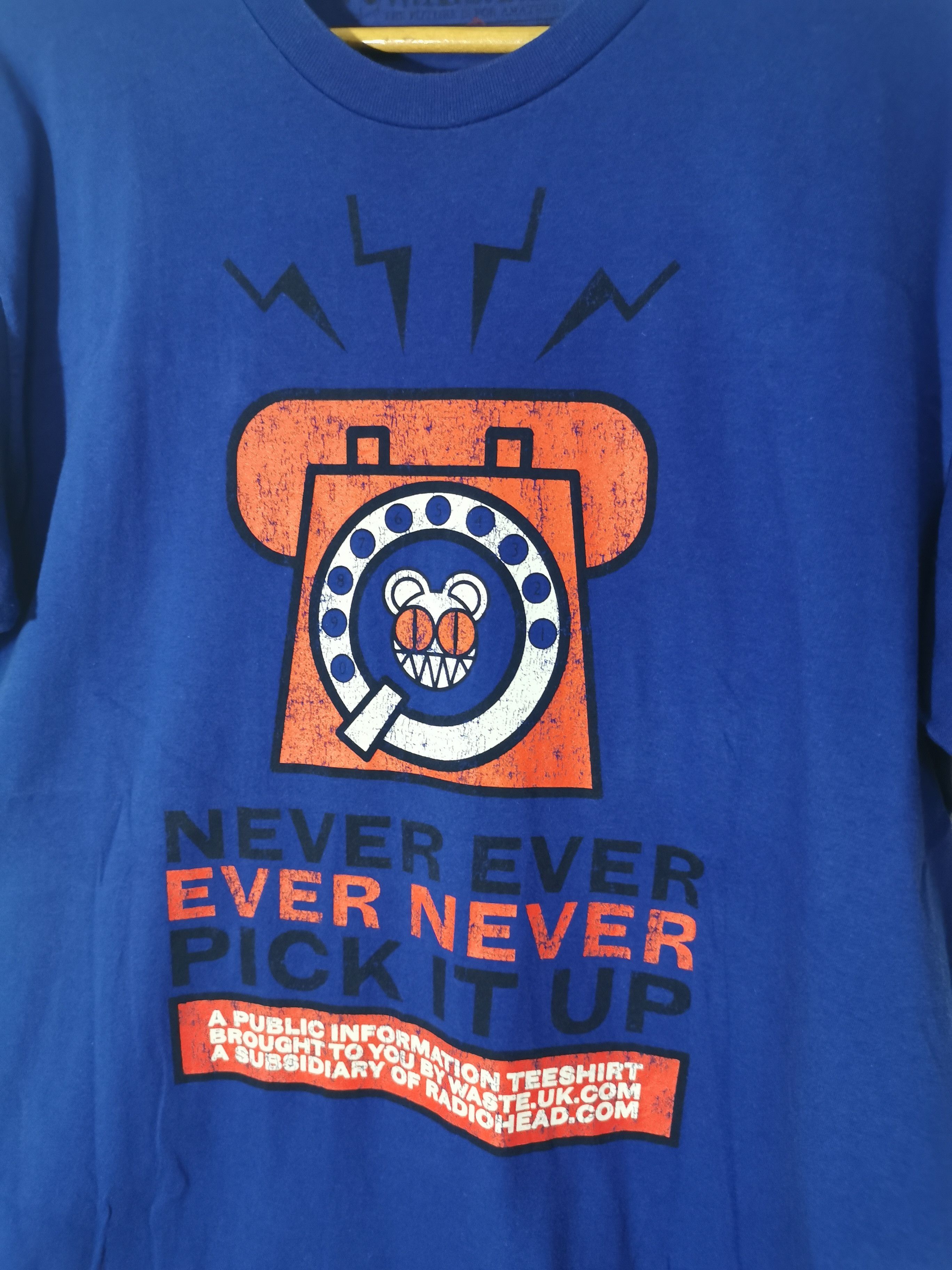 Band Tees × Vintage Vintage Radiohead official merch WASTE Size US L / EU 52-54 / 3 - 2 Thumbnail